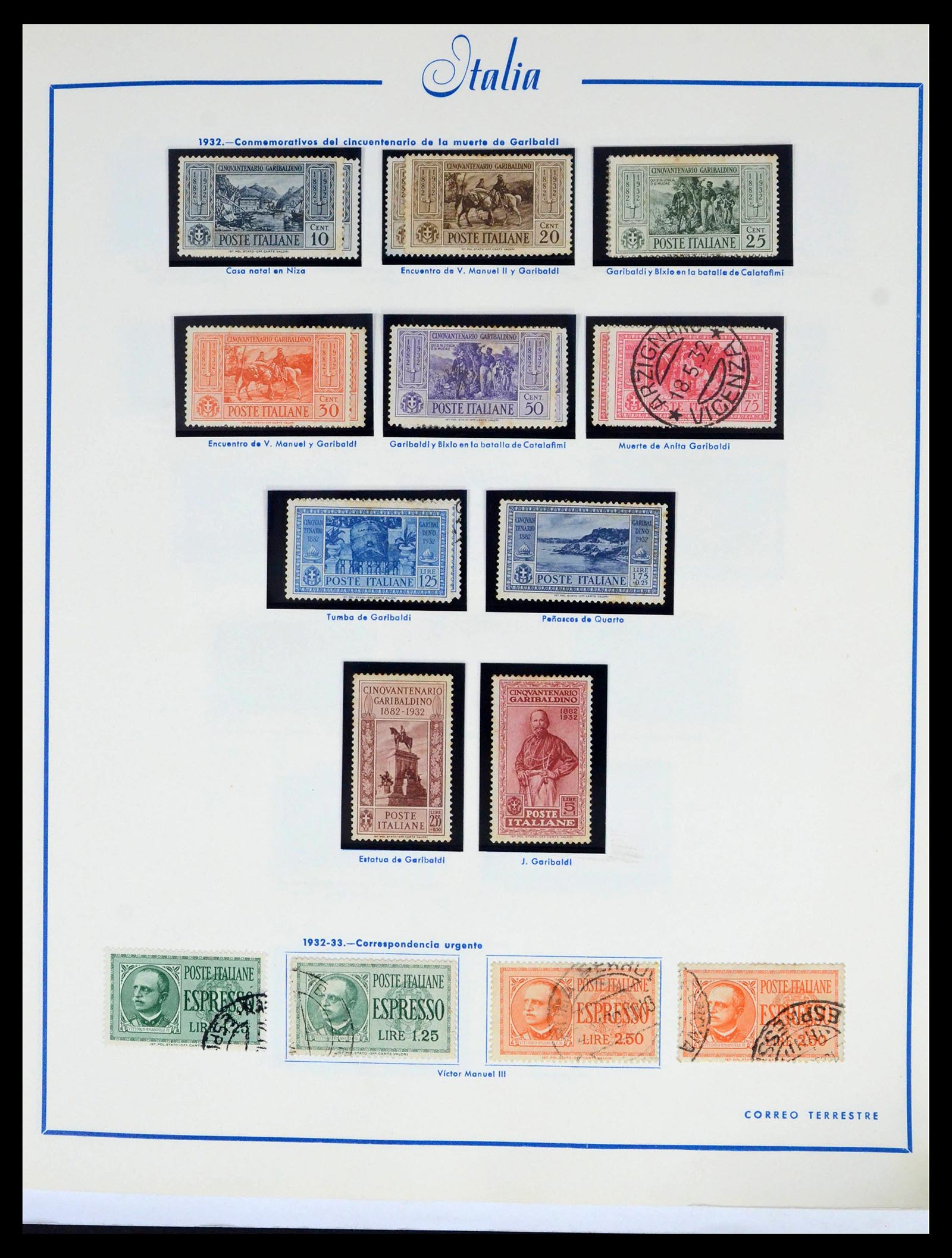 39576 0017 - Postzegelverzameling 39576 Italië 1862-1997.