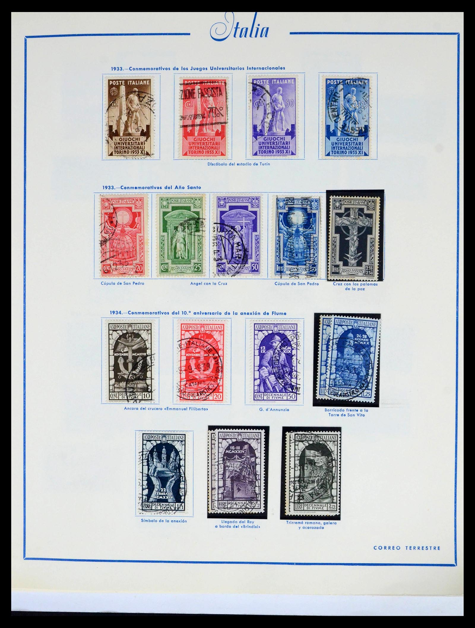 39576 0019 - Postzegelverzameling 39576 Italië 1862-1997.