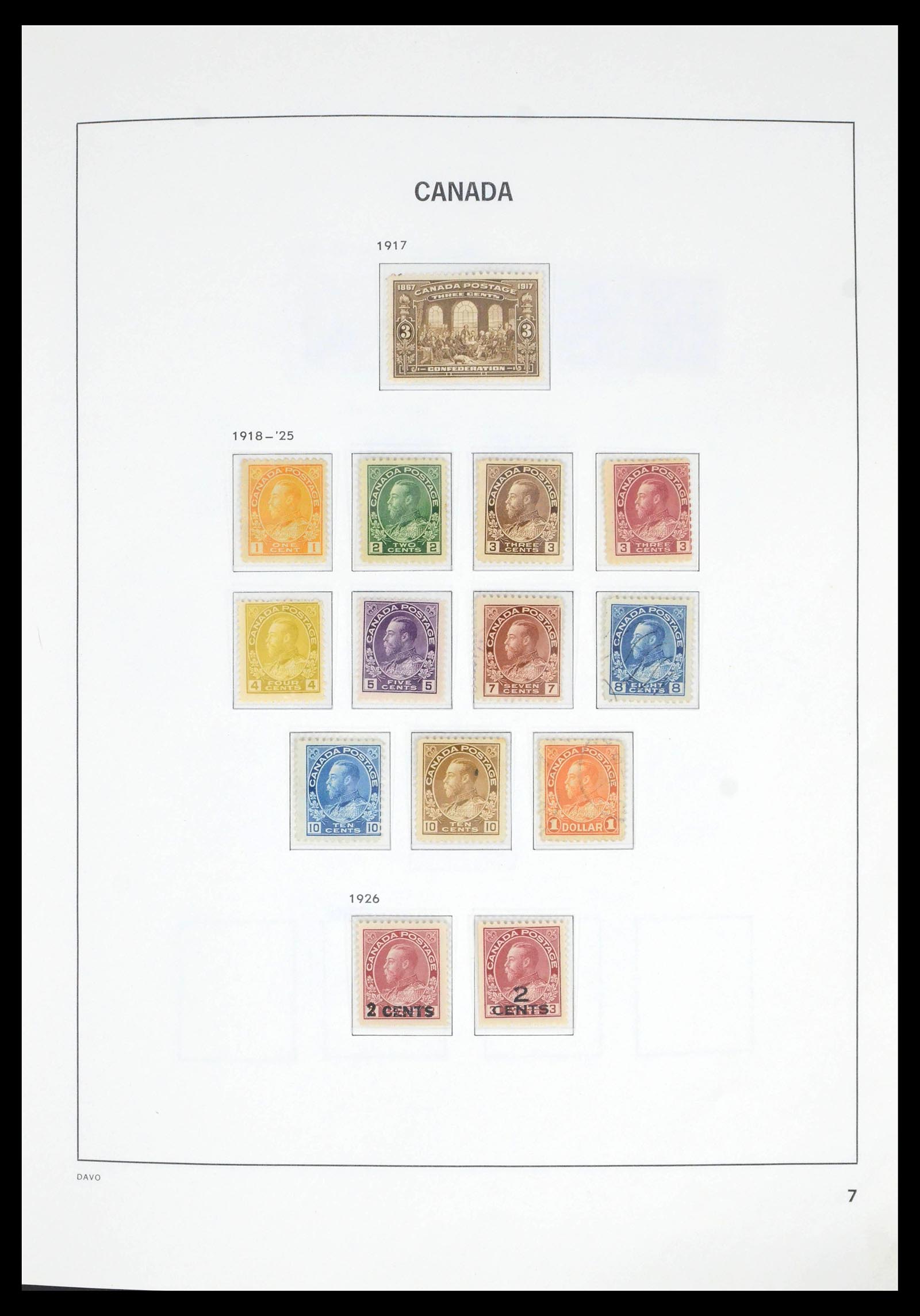 39582 0008 - Postzegelverzameling 39582 Canada 1851-2005.
