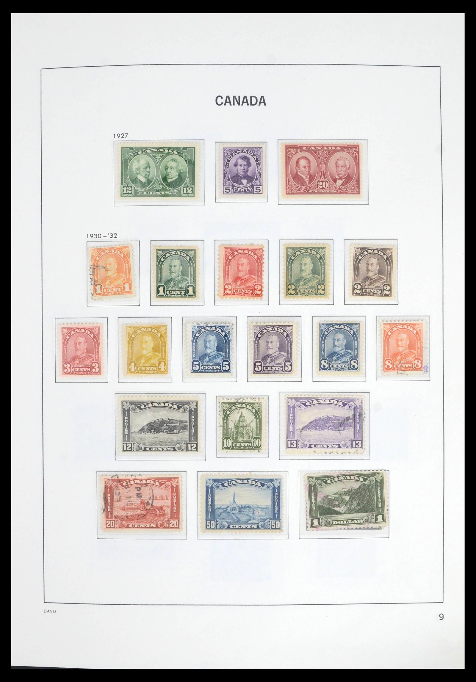 39582 0011 - Postzegelverzameling 39582 Canada 1851-2005.