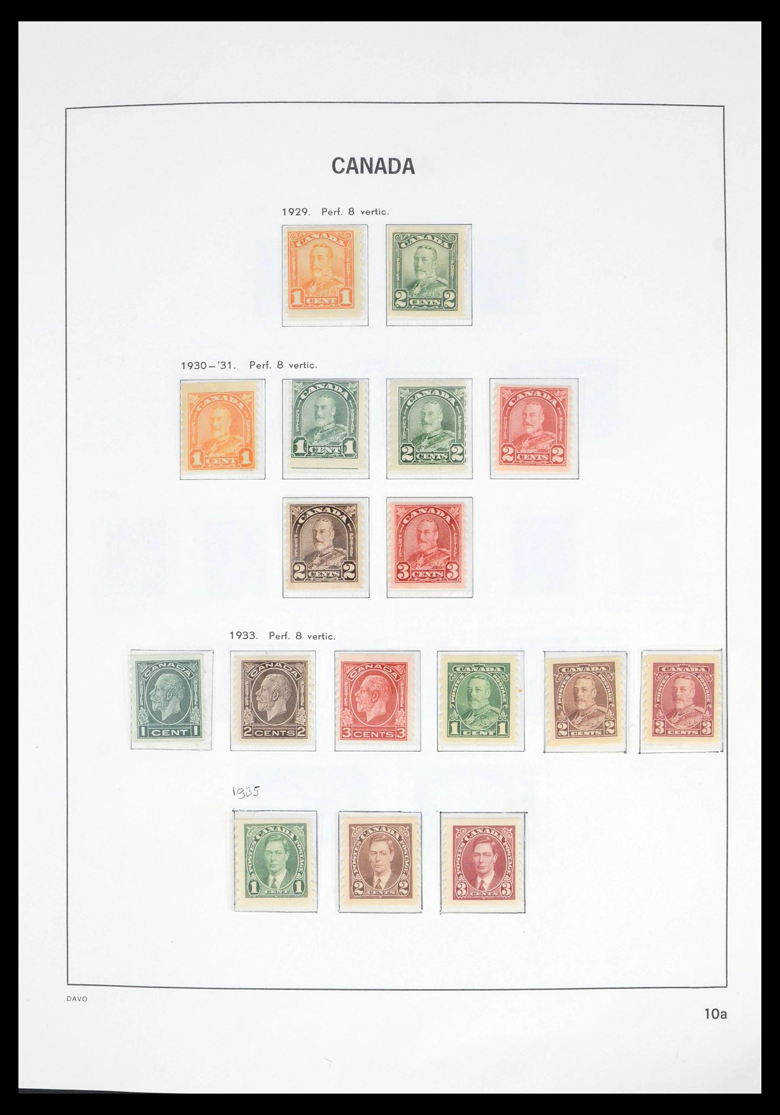 39582 0013 - Postzegelverzameling 39582 Canada 1851-2005.