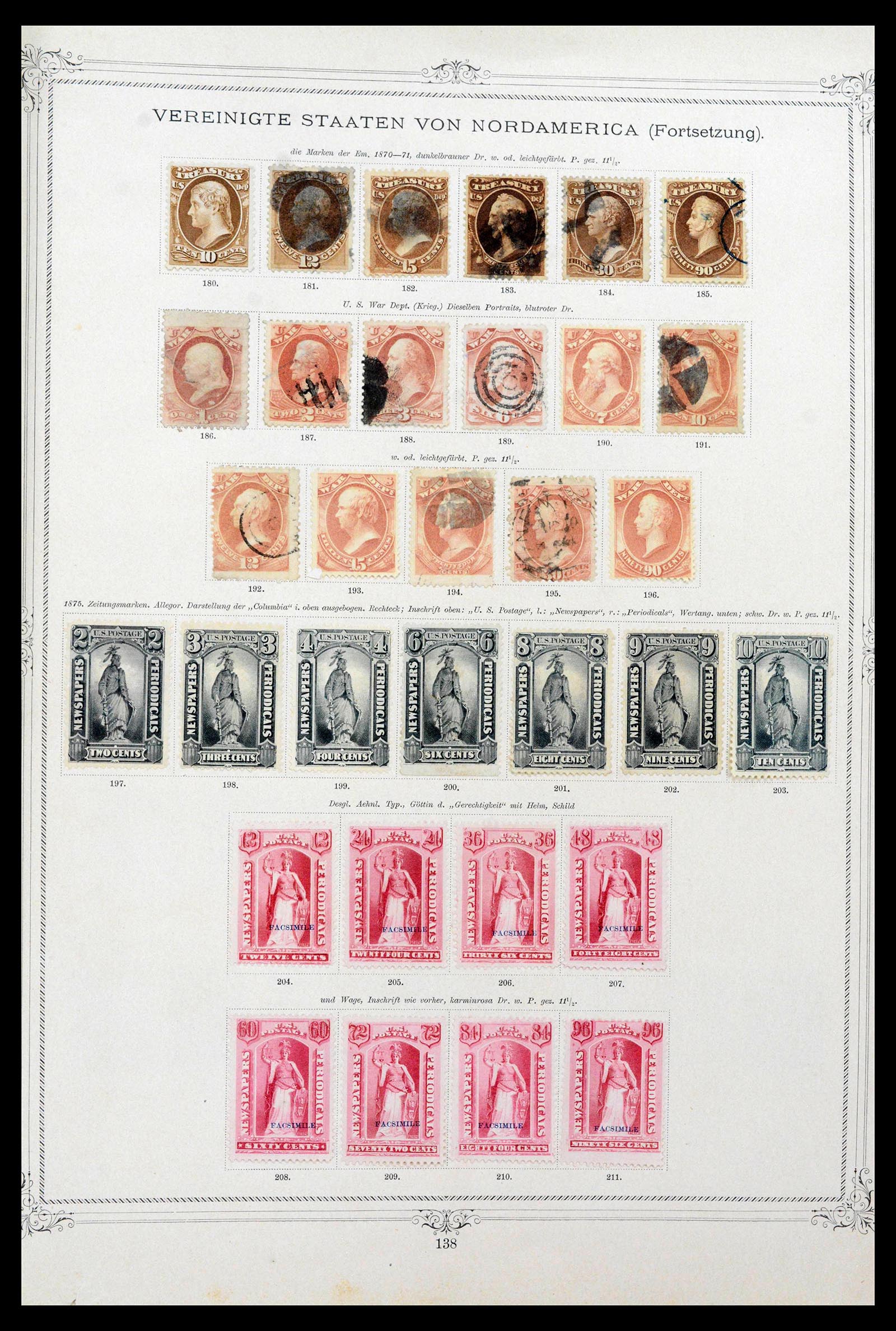 39590 0009 - Stamp collection 39590 USA 1847-1950.