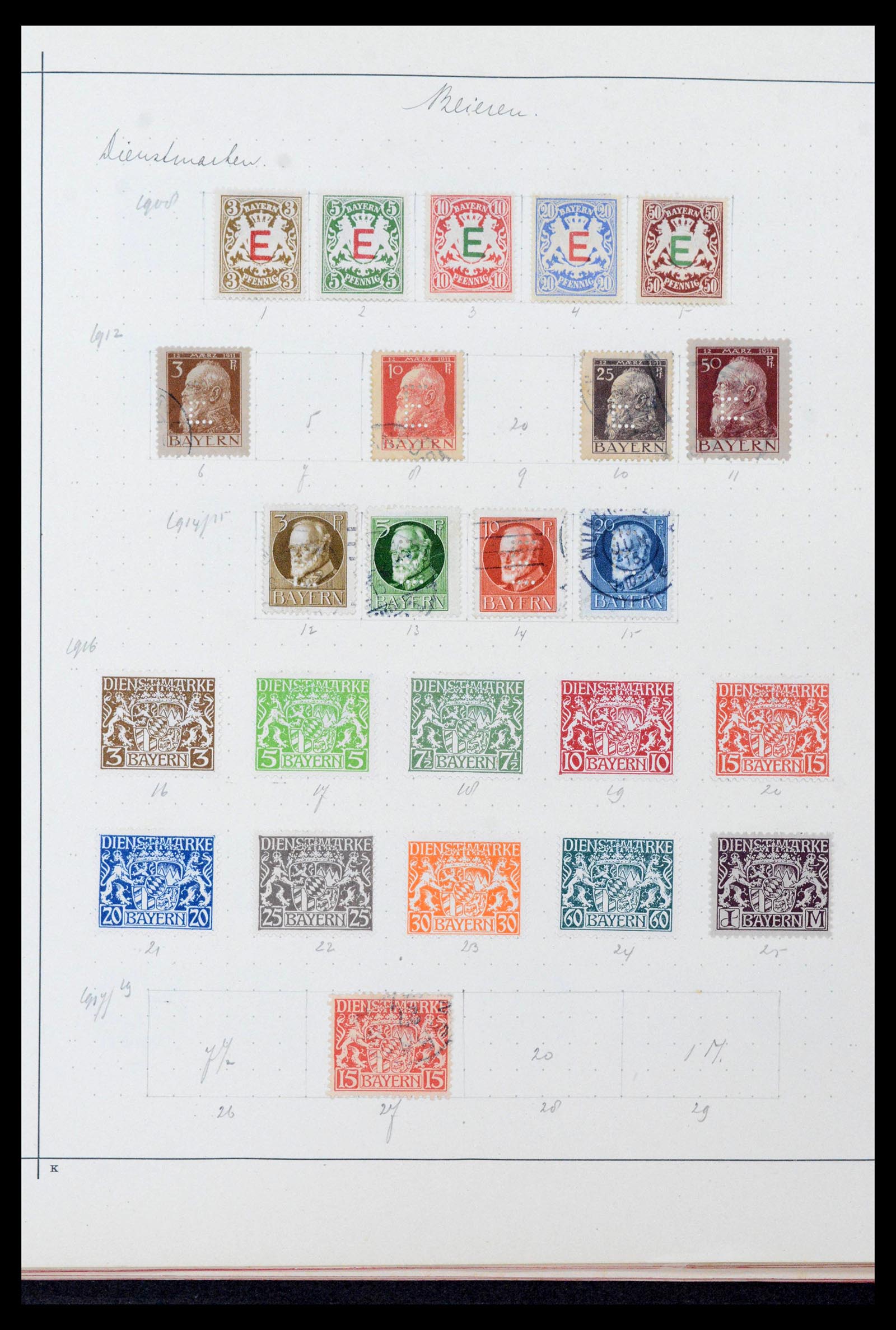 39600 0011 - Postzegelverzameling 39600 Duitse Staten supercollectie 1849-1920.