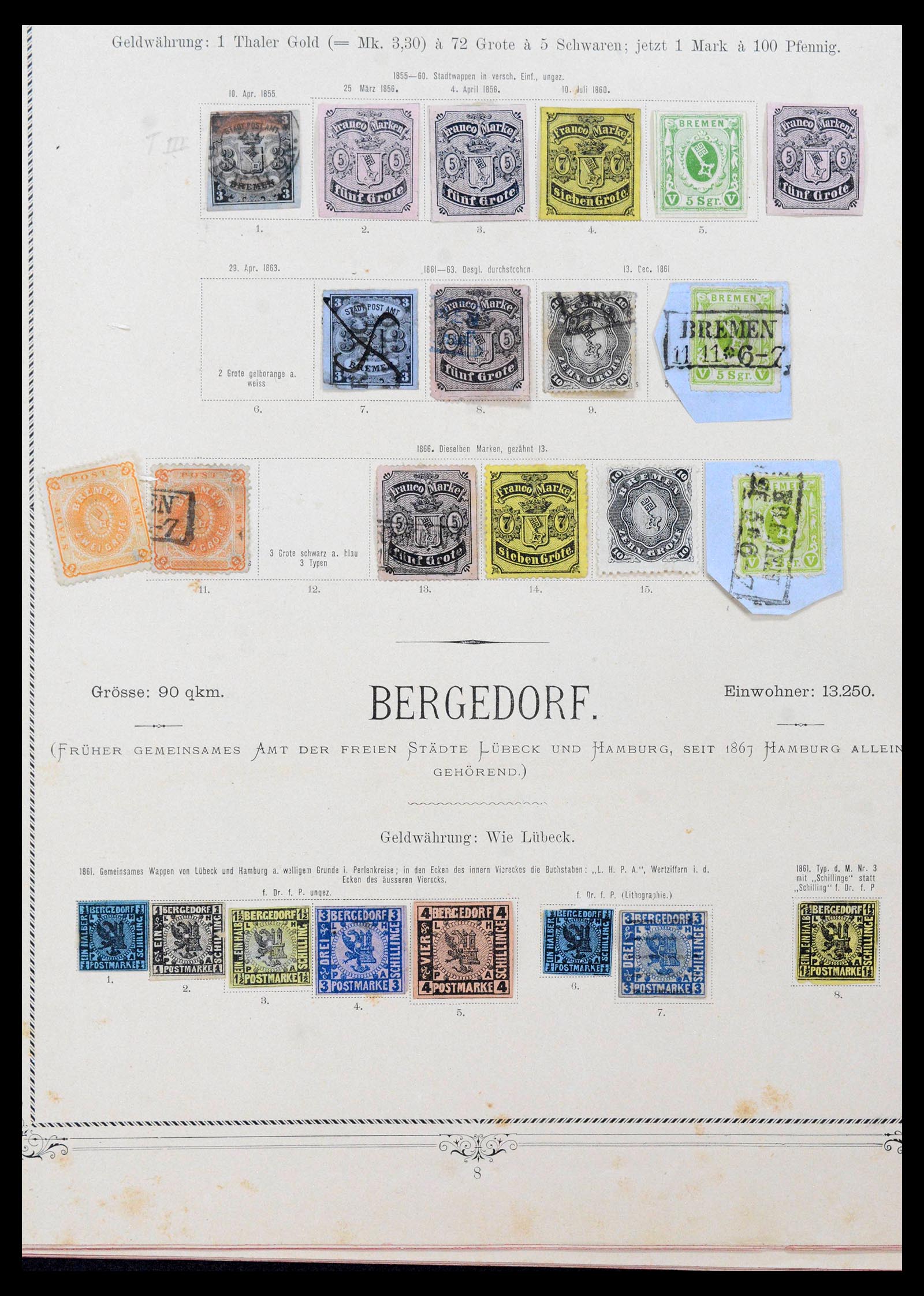 39600 0013 - Postzegelverzameling 39600 Duitse Staten supercollectie 1849-1920.