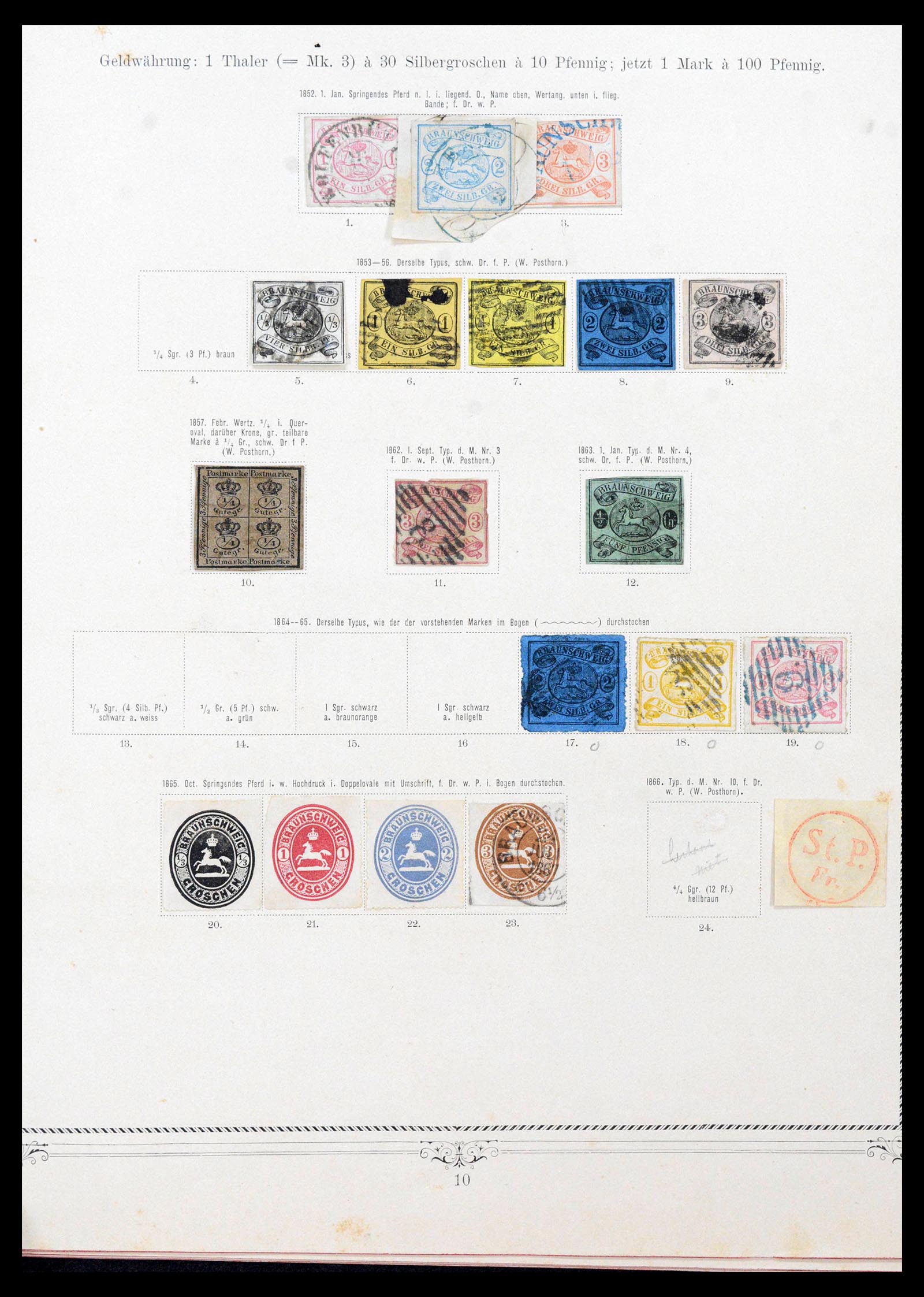 39600 0014 - Postzegelverzameling 39600 Duitse Staten supercollectie 1849-1920.