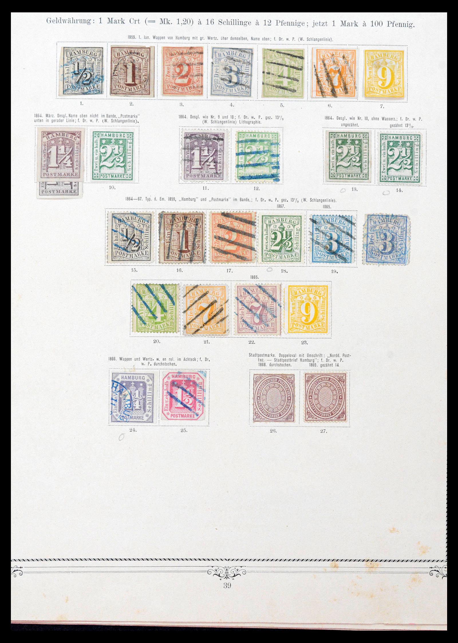 39600 0015 - Postzegelverzameling 39600 Duitse Staten supercollectie 1849-1920.