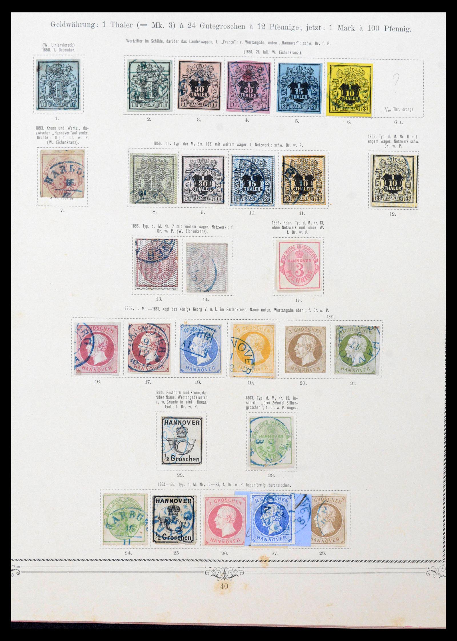 39600 0016 - Postzegelverzameling 39600 Duitse Staten supercollectie 1849-1920.