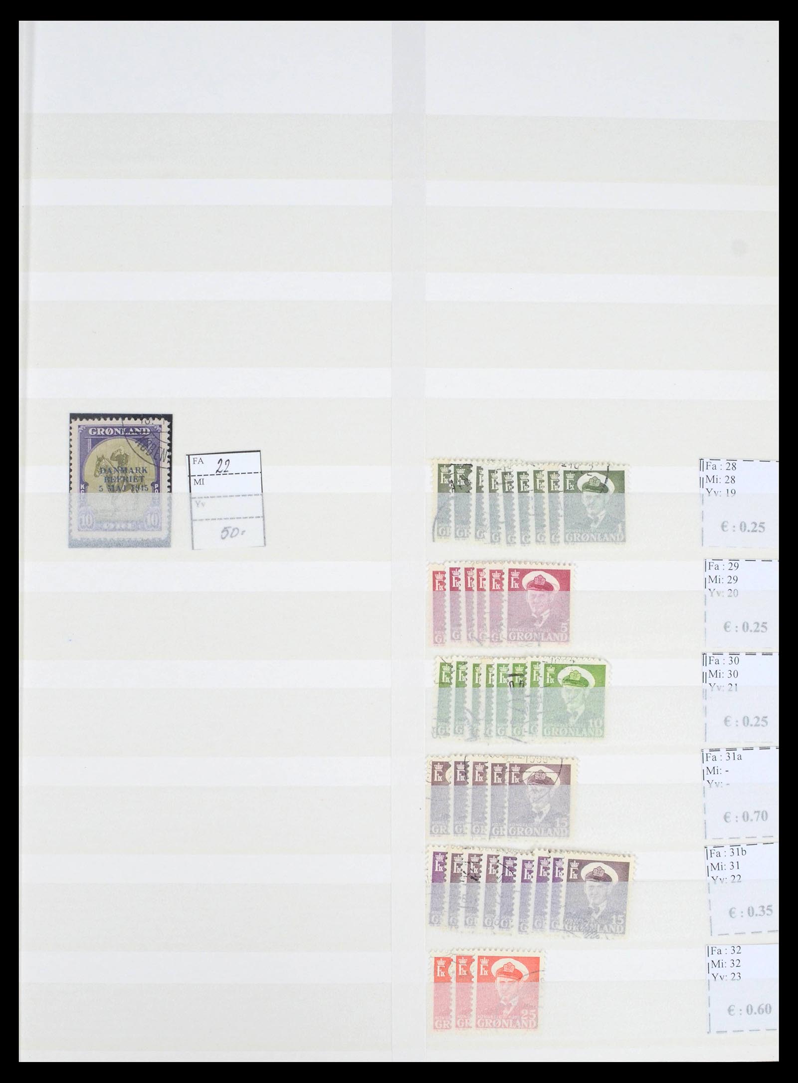 39602 0003 - Stamp collection 39602 Greenland 1905-2022!
