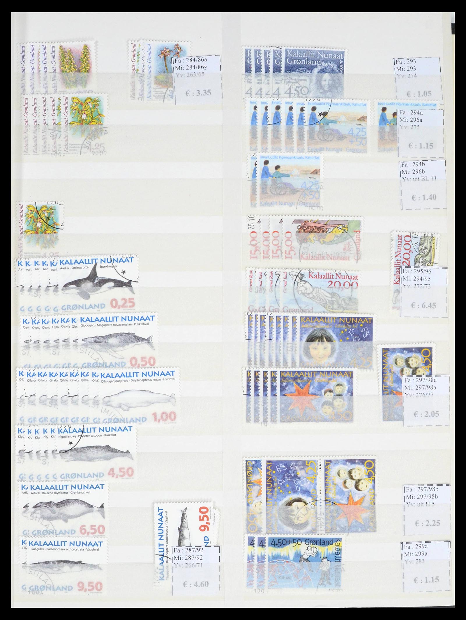 39602 0017 - Stamp collection 39602 Greenland 1905-2022!