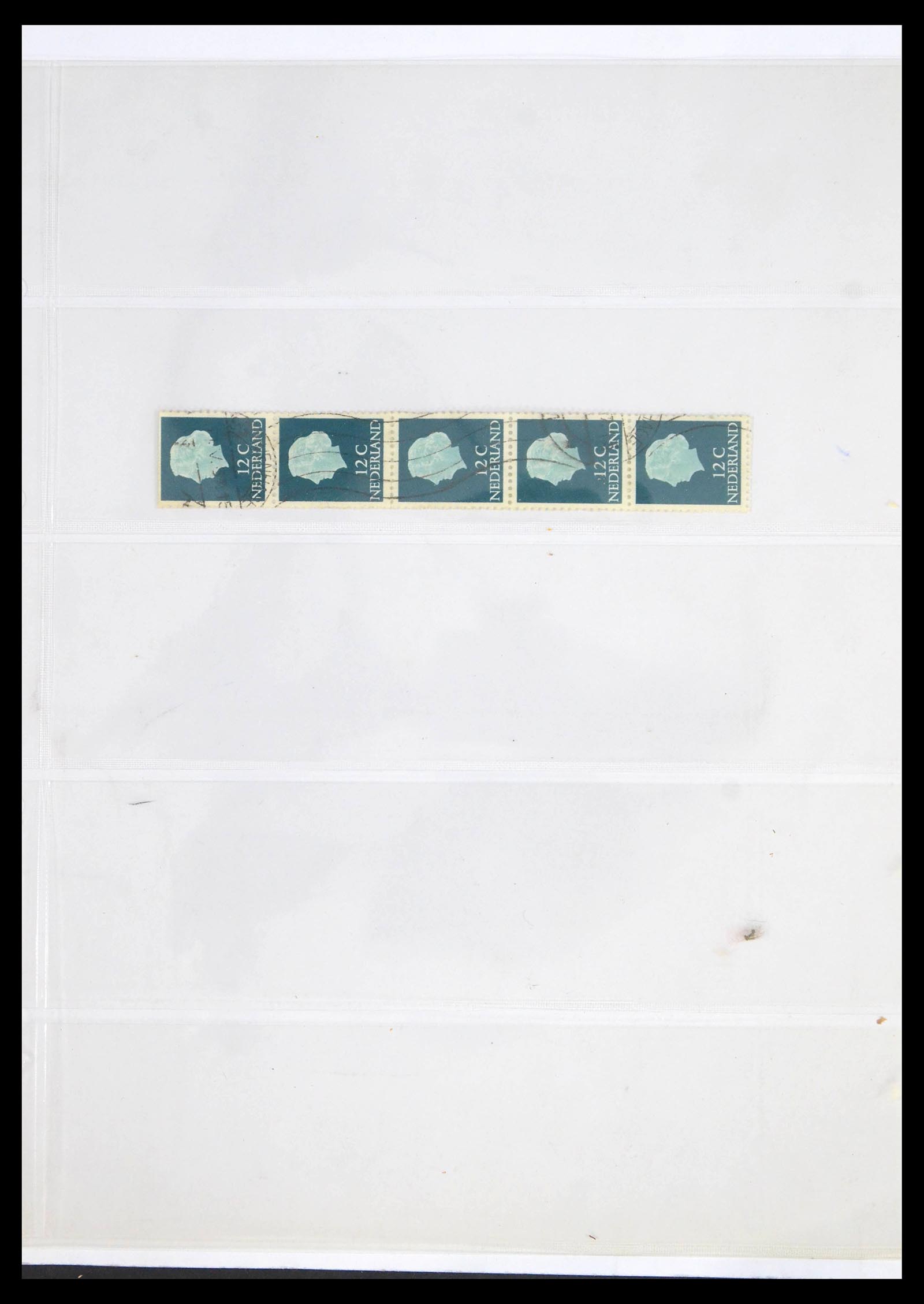 39603 0001 - Postzegelverzameling 39603 Nederland rolzegels 1945-2010.