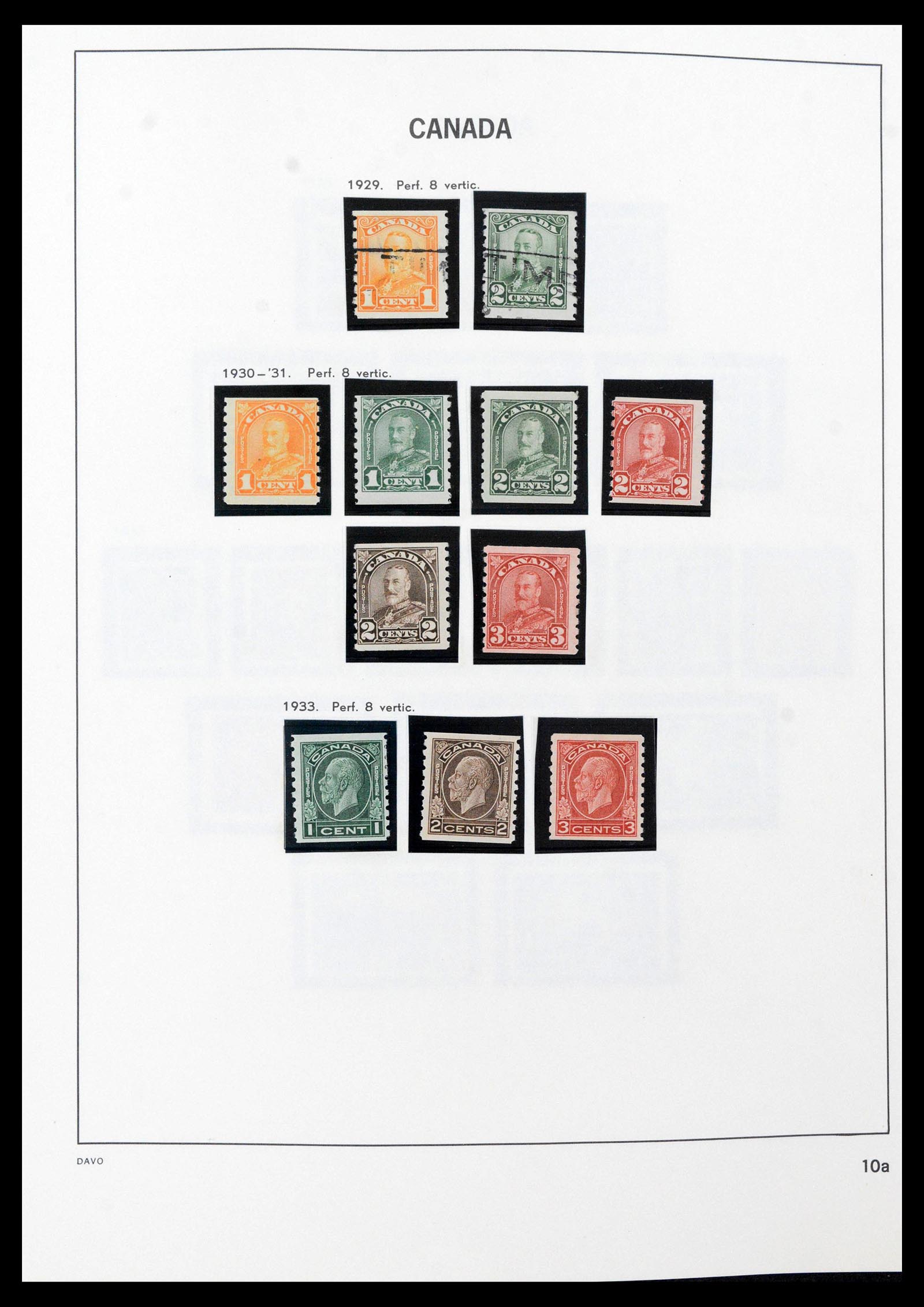 39618 0013 - Postzegelverzameling 39618 Canada 1859-2006.