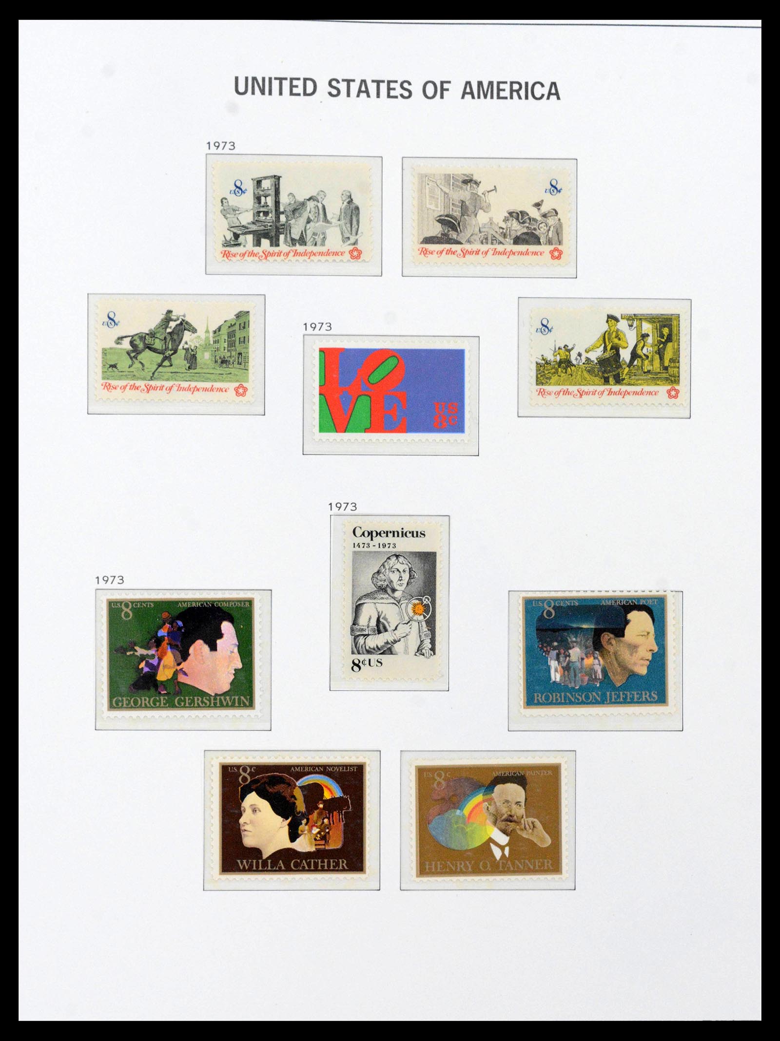 39623 0005 - Postzegelverzameling 39623 USA 1851-1979.