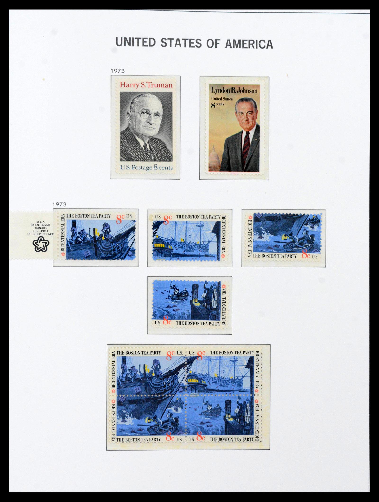 39623 0008 - Postzegelverzameling 39623 USA 1851-1979.