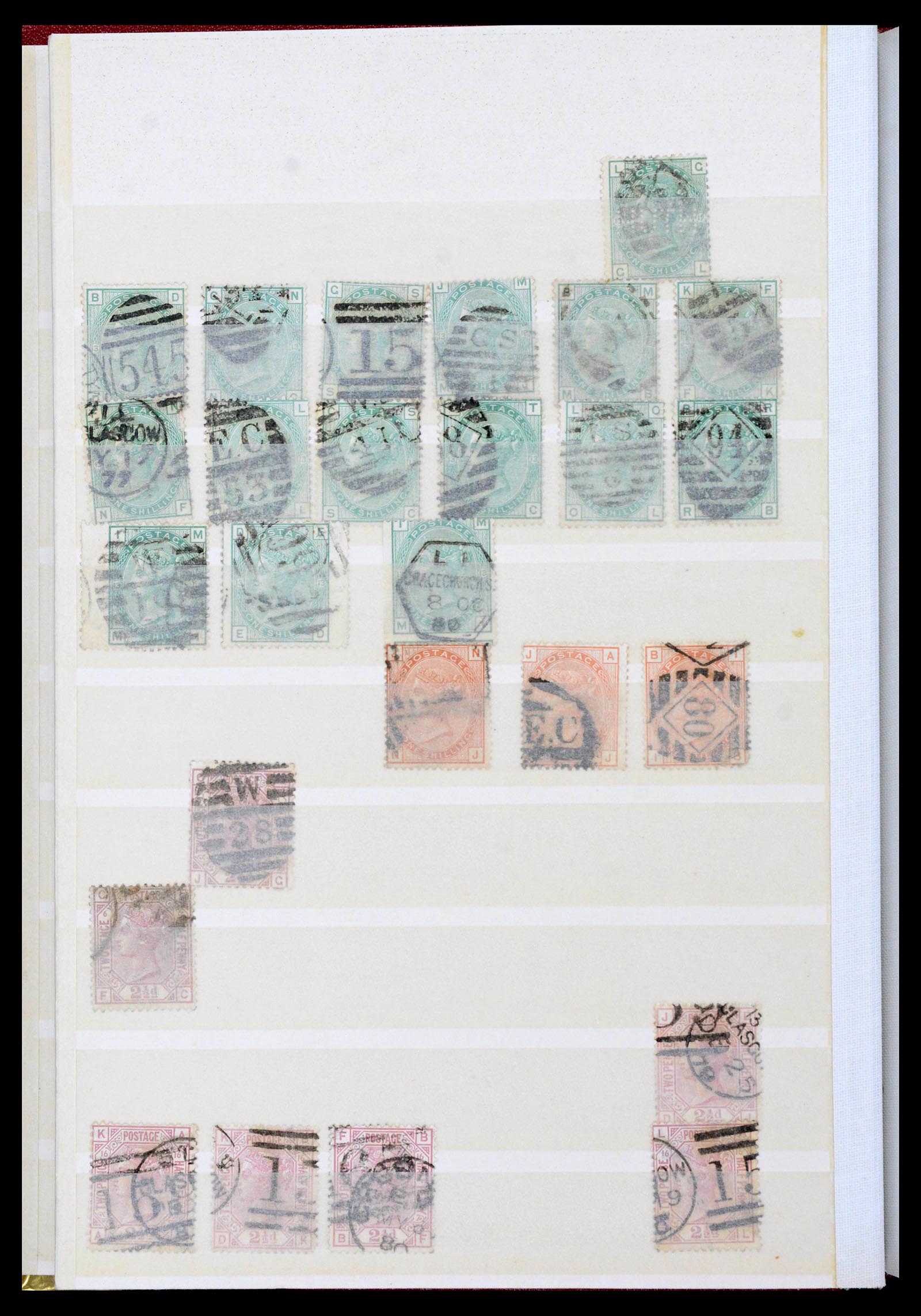 39624 0006 - Postzegelverzameling 39624 Engeland 1840-1935.