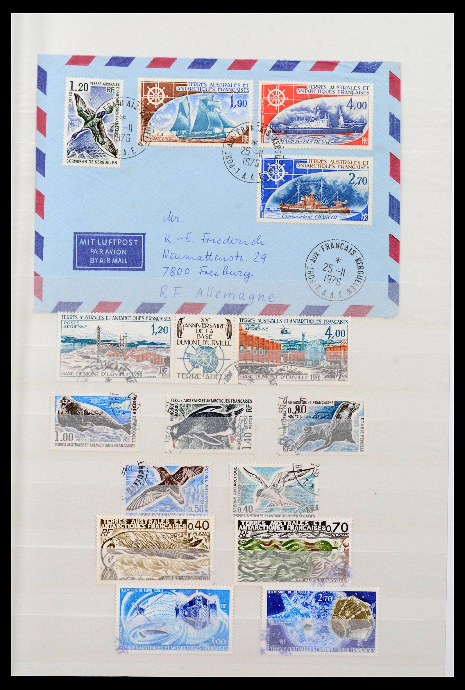 39627 0001 - Stamp collection 39627 TAAF 1975-2019!