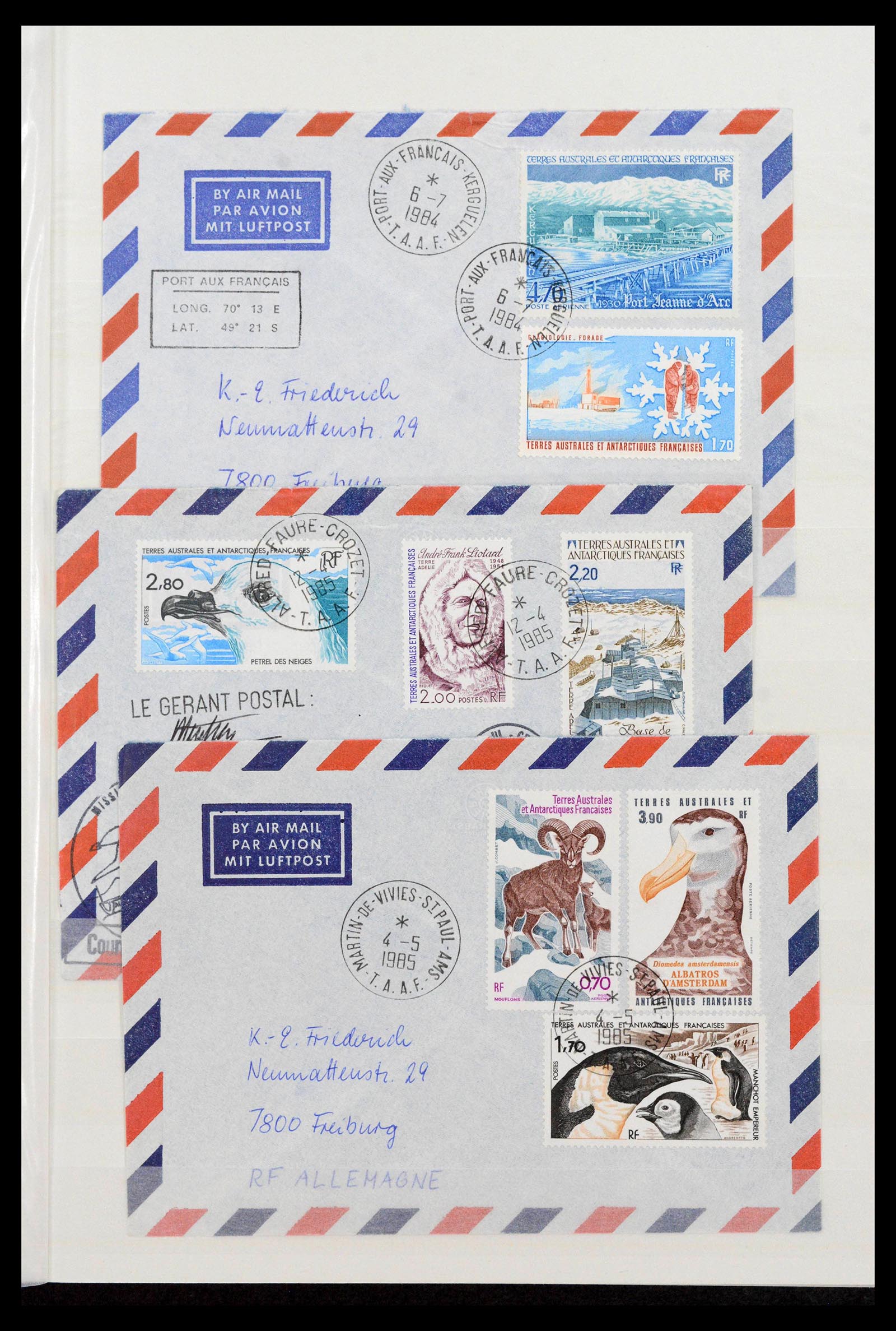 39627 0009 - Stamp collection 39627 TAAF 1975-2019!