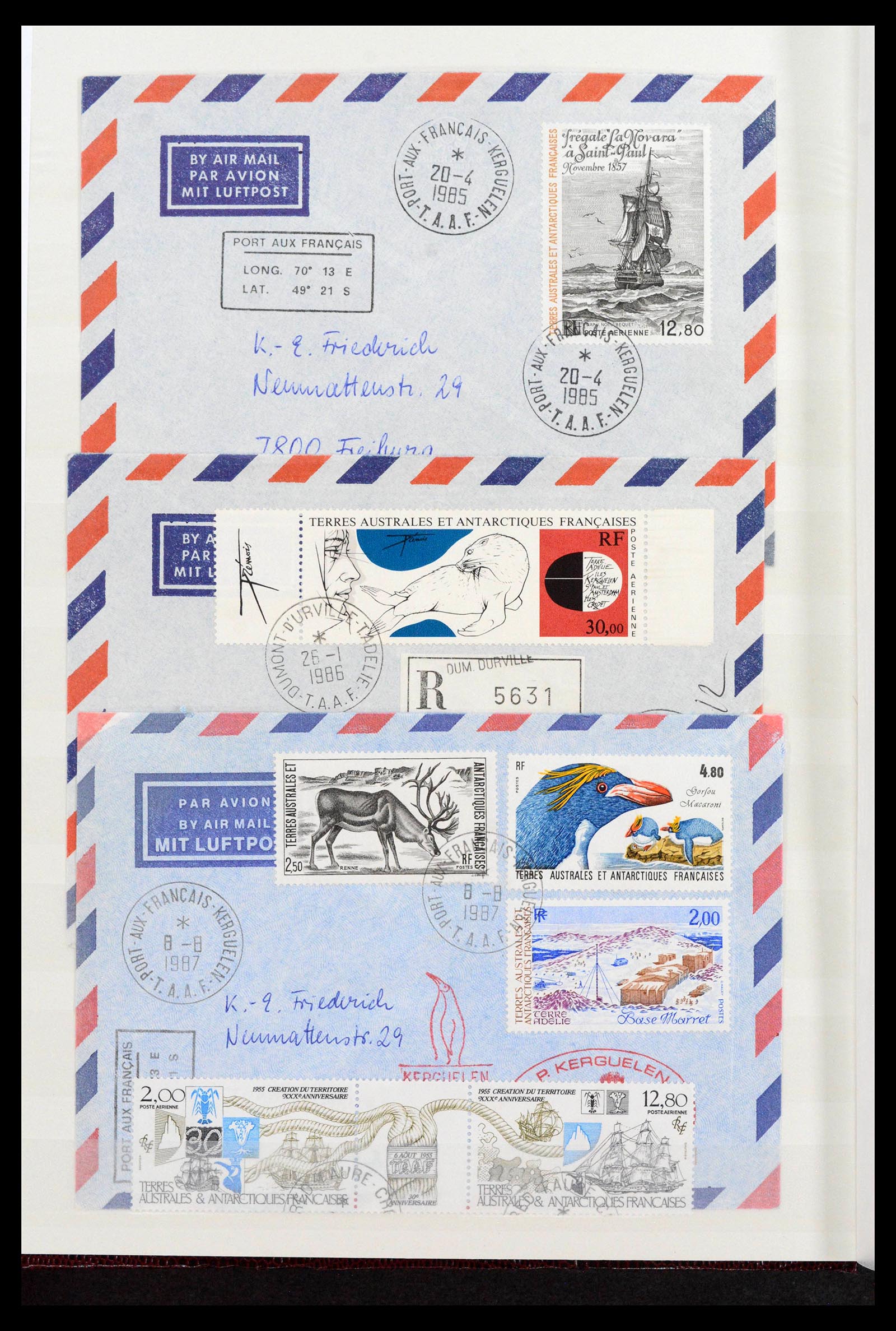 39627 0010 - Stamp collection 39627 TAAF 1975-2019!
