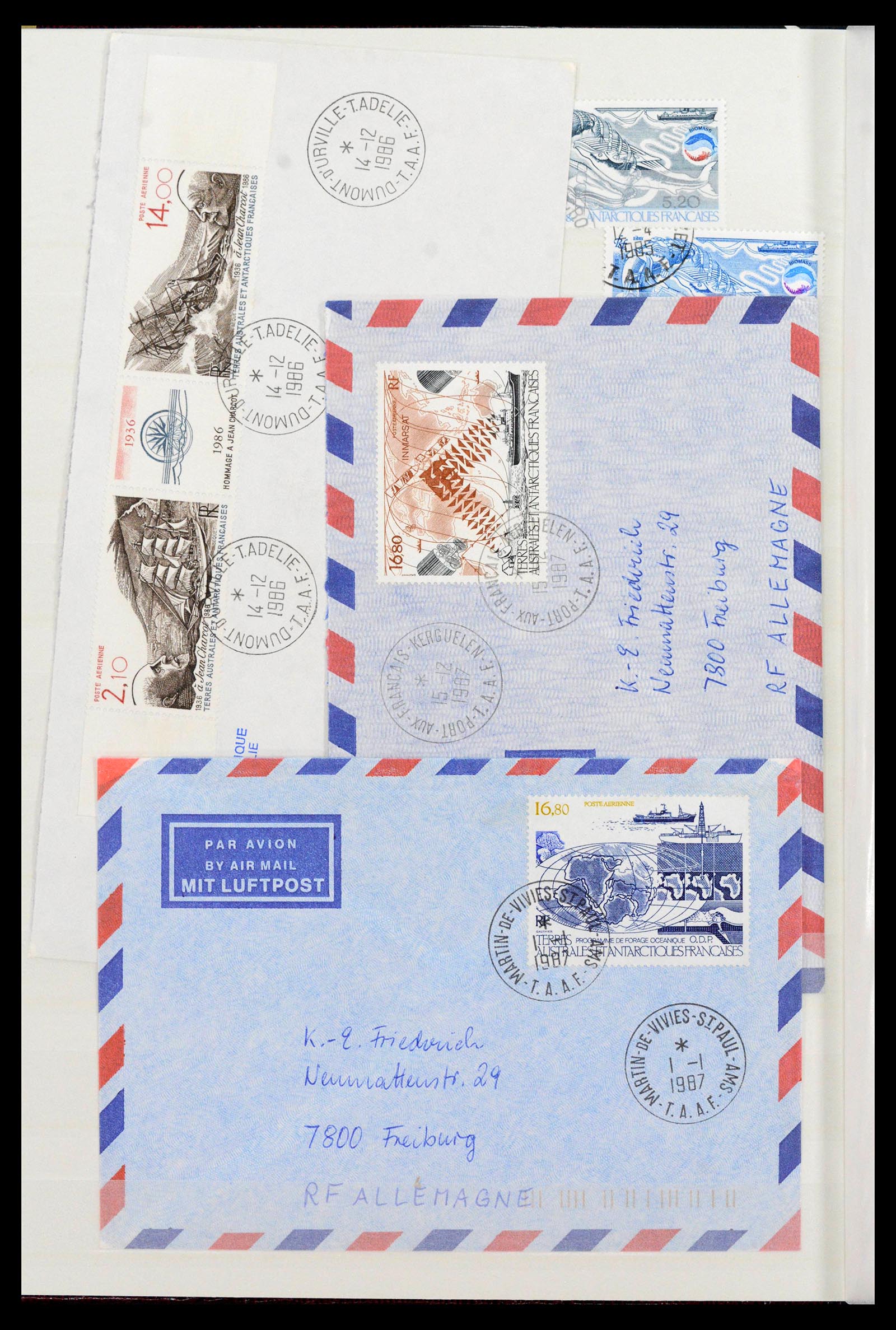 39627 0012 - Stamp collection 39627 TAAF 1975-2019!