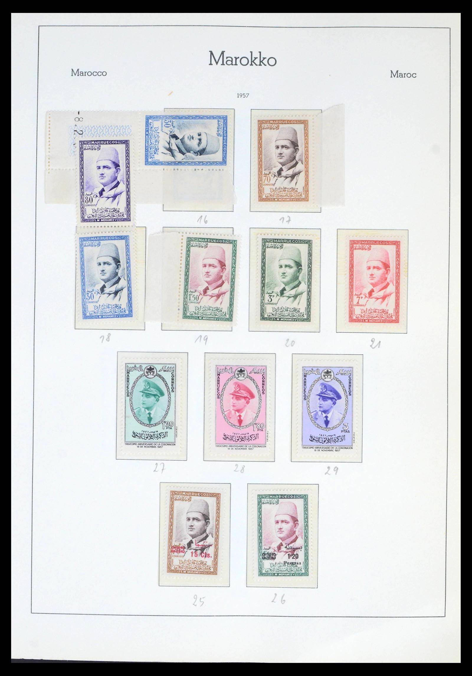 39636 0009 - Stamp collection 39636 Morocco 1956-1985.