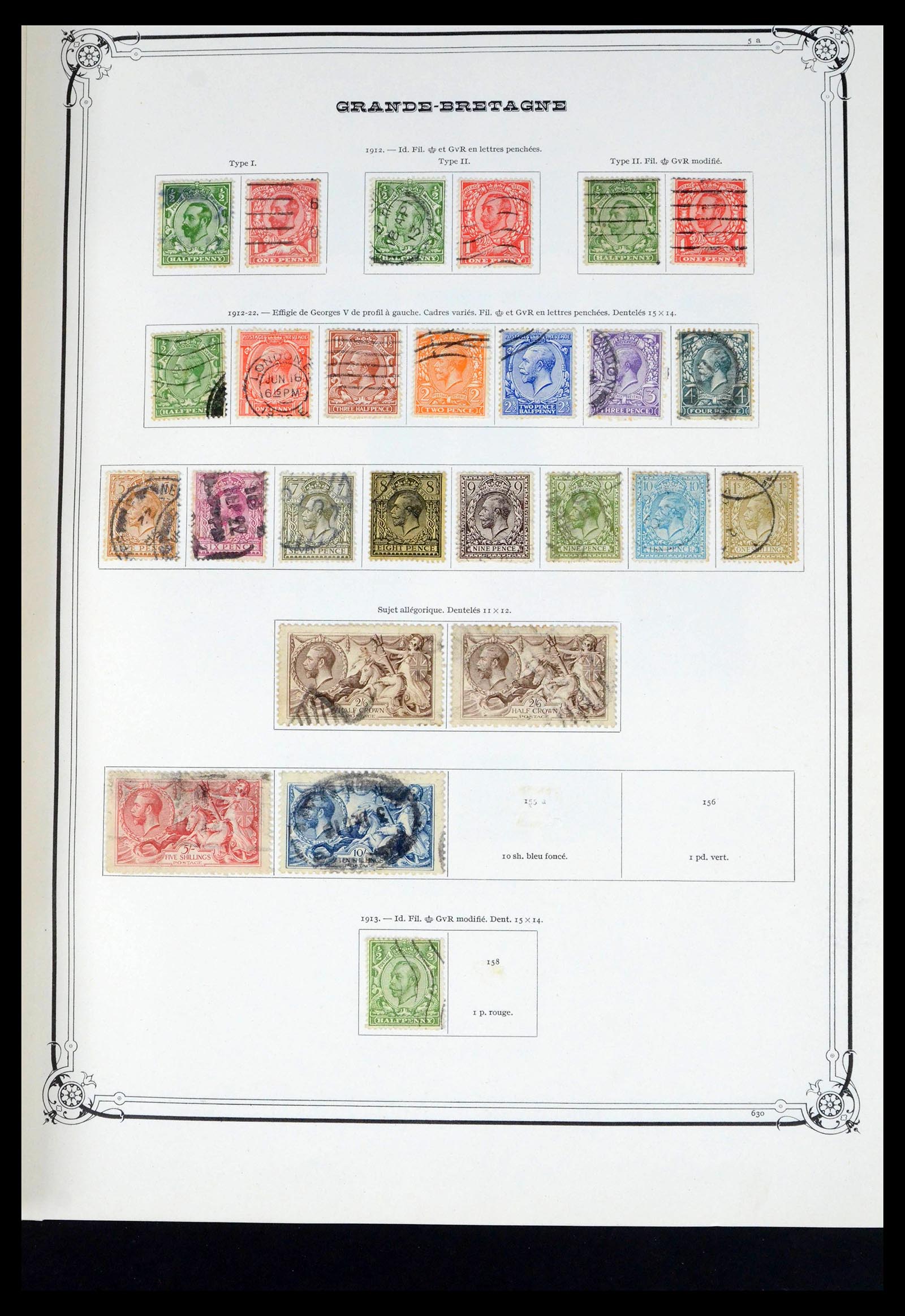 39638 0015 - Postzegelverzameling 39638 Engeland 1840-1974.