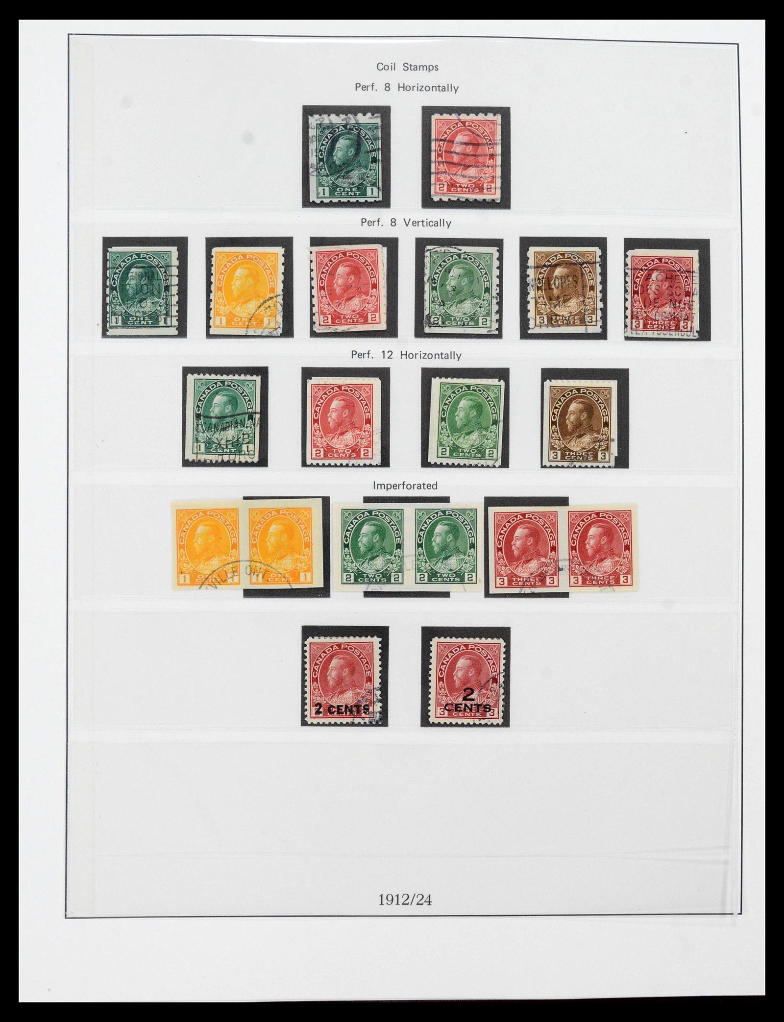 39655 0011 - Postzegelverzameling 39655 Canada 1859-2005.