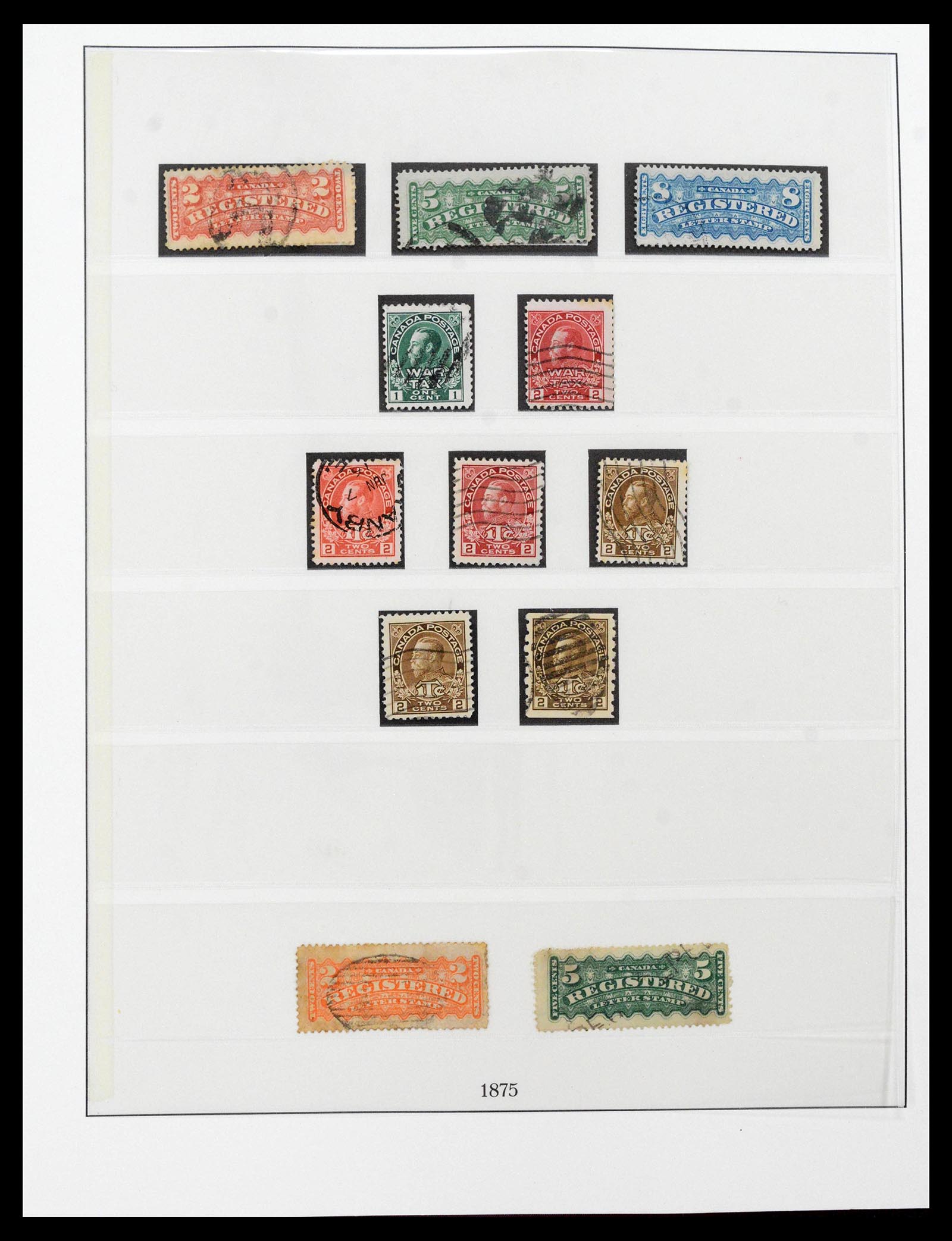 39655 0012 - Postzegelverzameling 39655 Canada 1859-2005.