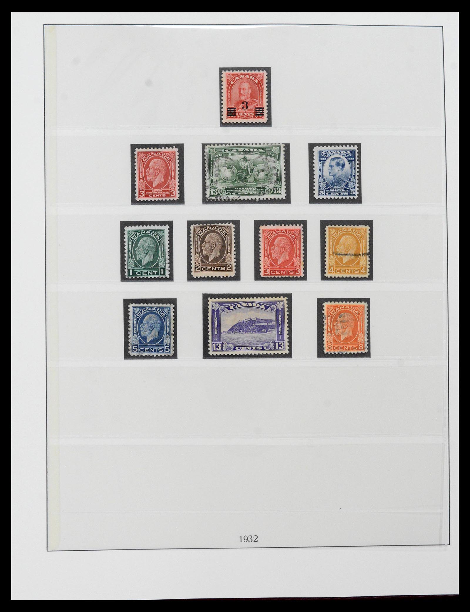 39655 0016 - Postzegelverzameling 39655 Canada 1859-2005.