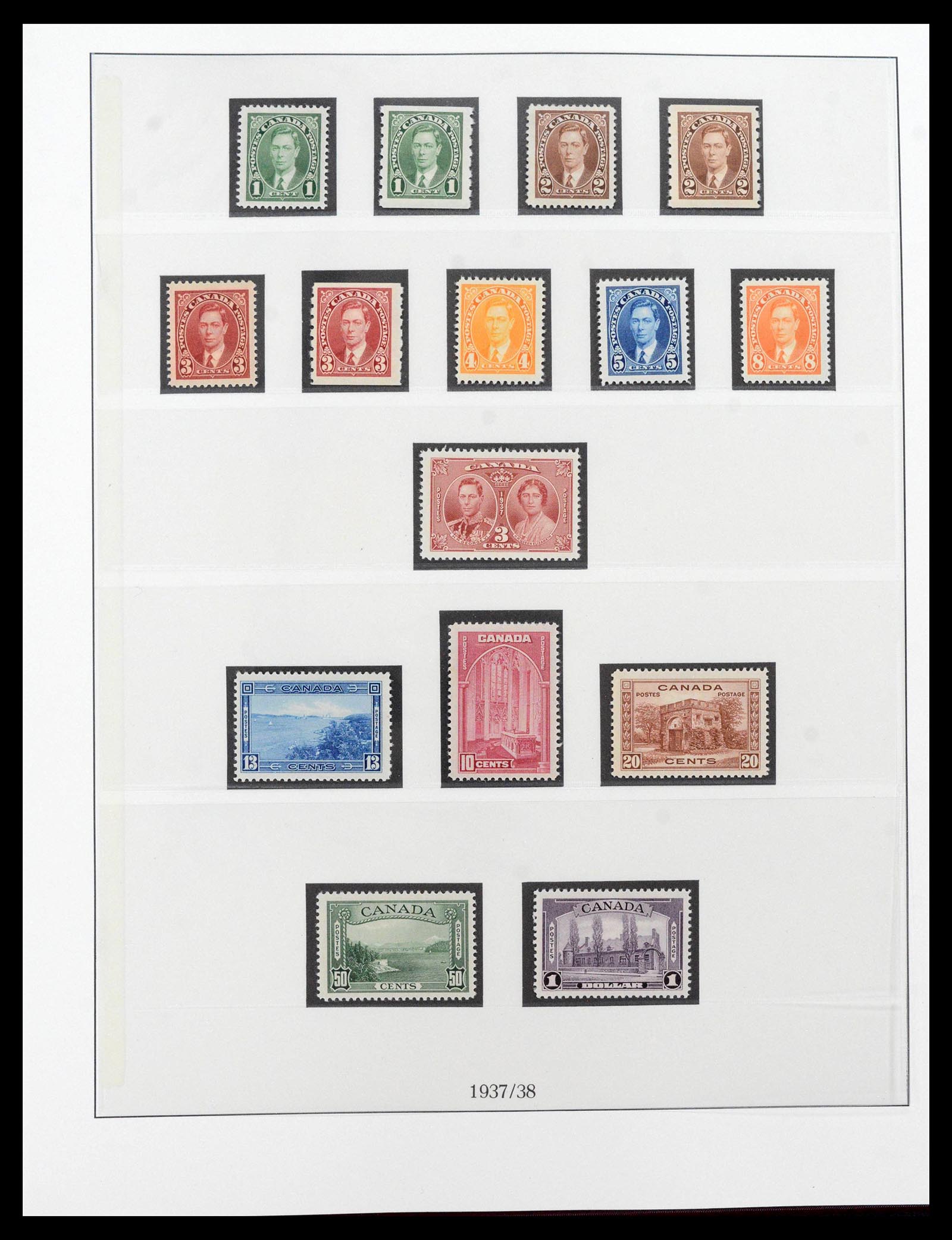 39655 0019 - Postzegelverzameling 39655 Canada 1859-2005.