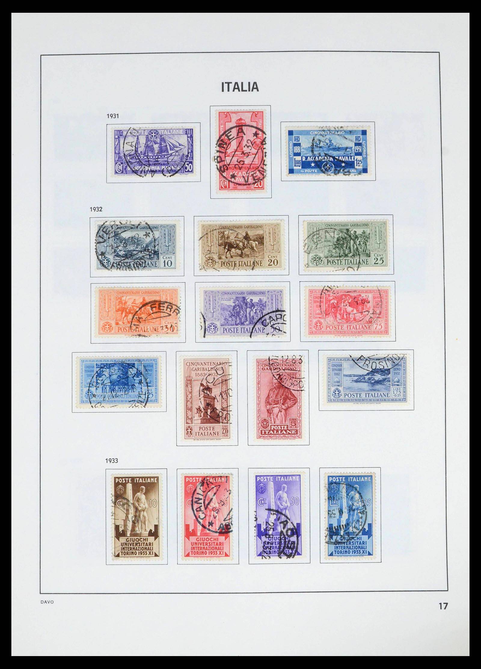 39666 0017 - Postzegelverzameling 39666 Italië 1862-2013.