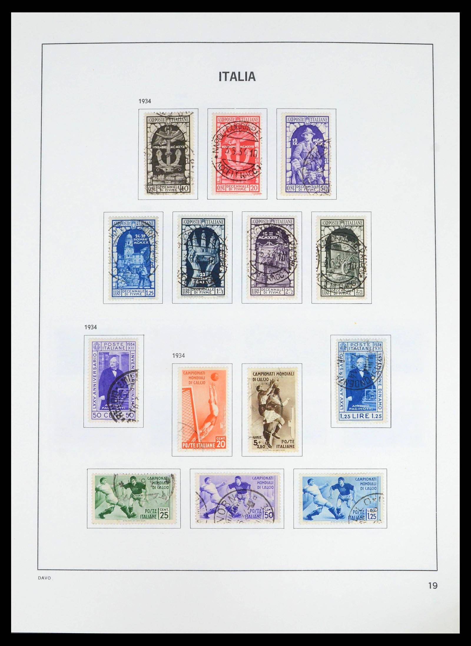 39666 0019 - Postzegelverzameling 39666 Italië 1862-2013.