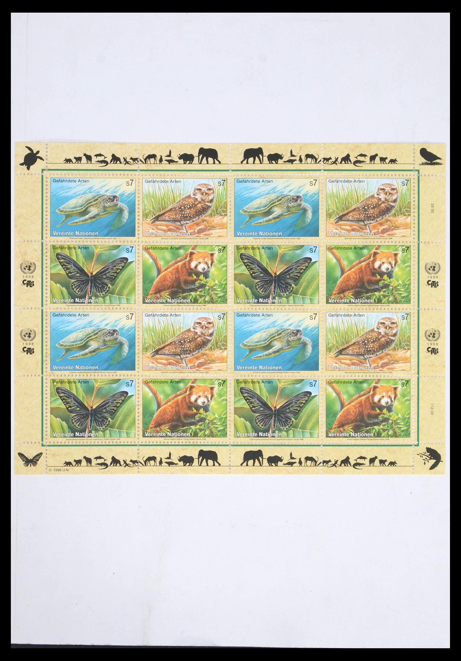 39682 0004 - Postzegelverzameling 39682 Verenigde Naties Wenen 1979-2019!