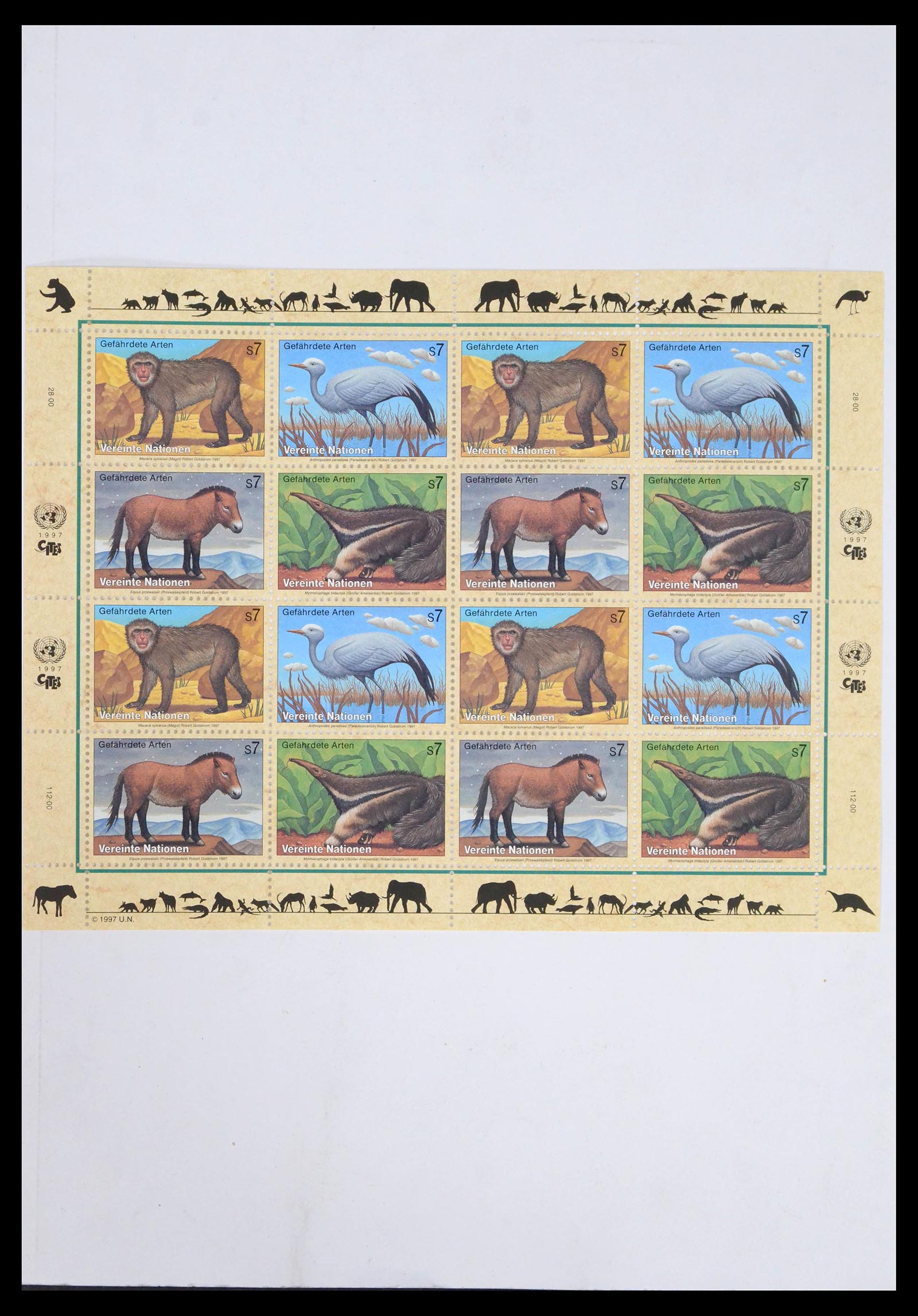 39682 0005 - Postzegelverzameling 39682 Verenigde Naties Wenen 1979-2019!