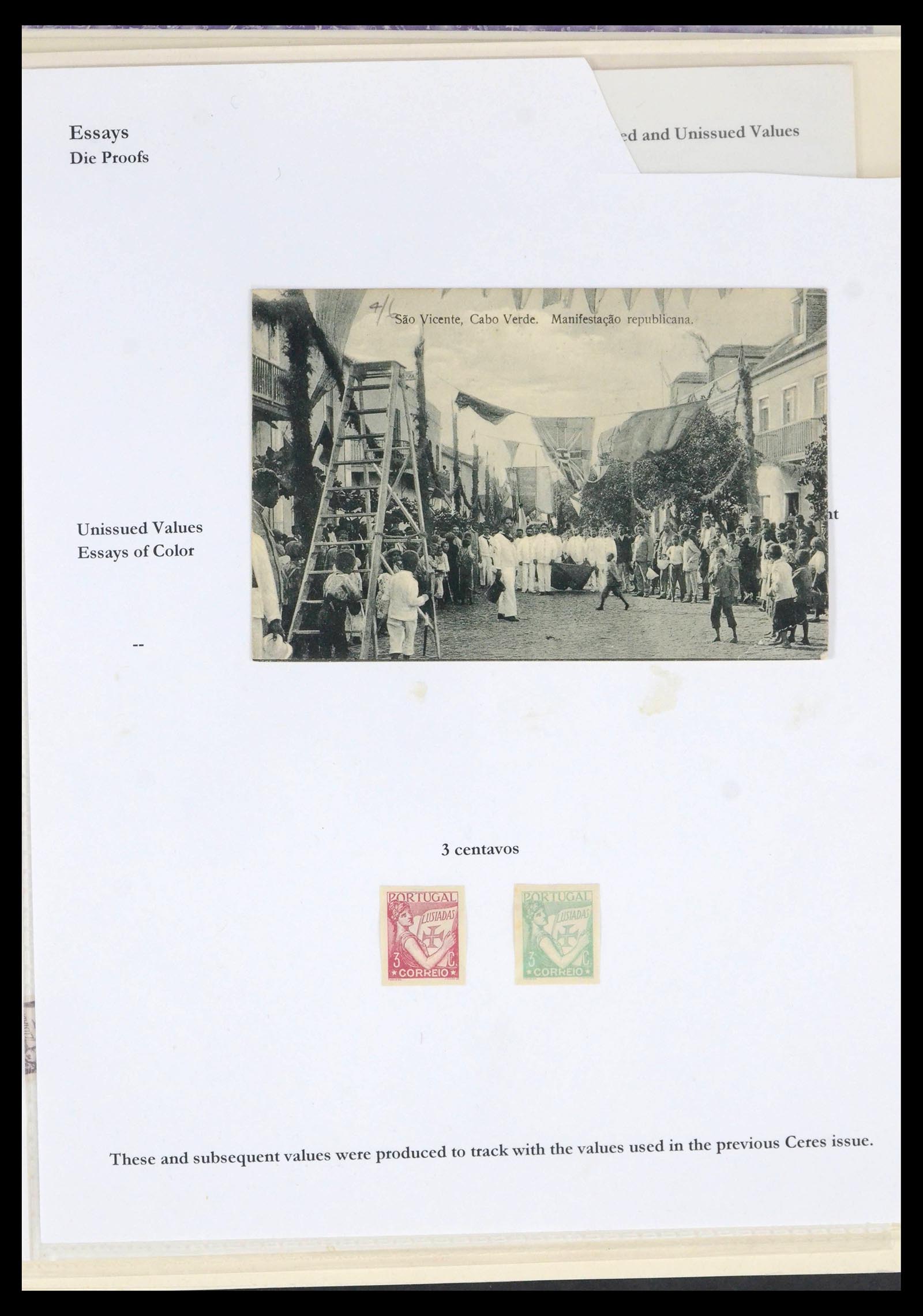 39690 0003 - Postzegelverzameling 39690 Portugal top/proeven/variëteiten 1853-1980
