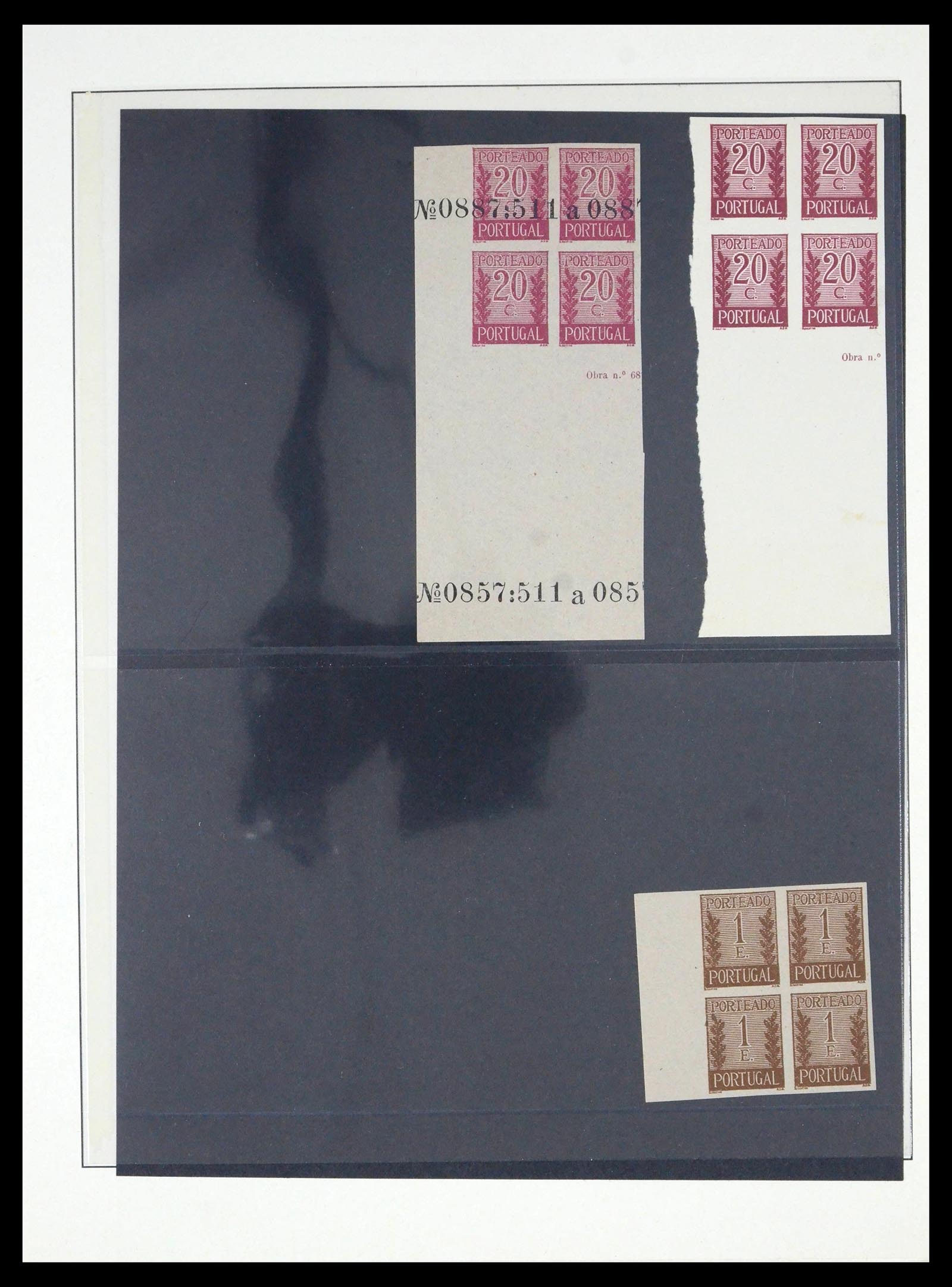 39690 0008 - Postzegelverzameling 39690 Portugal top/proeven/variëteiten 1853-1980