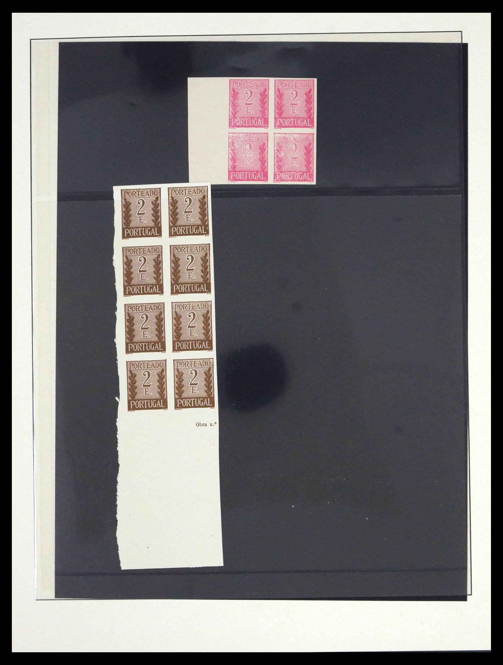 39690 0015 - Postzegelverzameling 39690 Portugal top/proeven/variëteiten 1853-1980