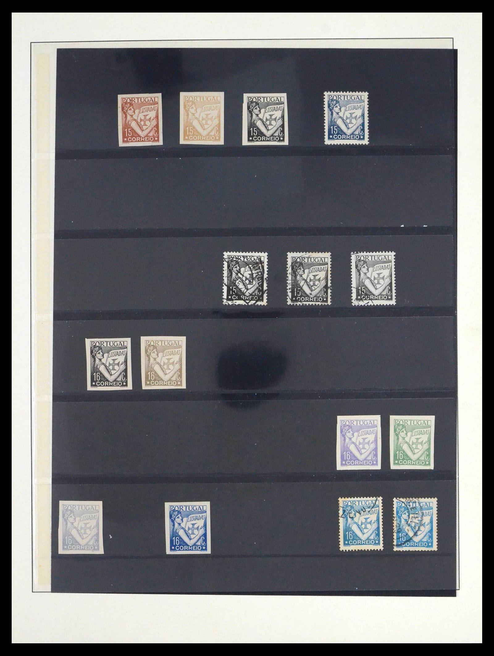 39690 0020 - Postzegelverzameling 39690 Portugal top/proeven/variëteiten 1853-1980