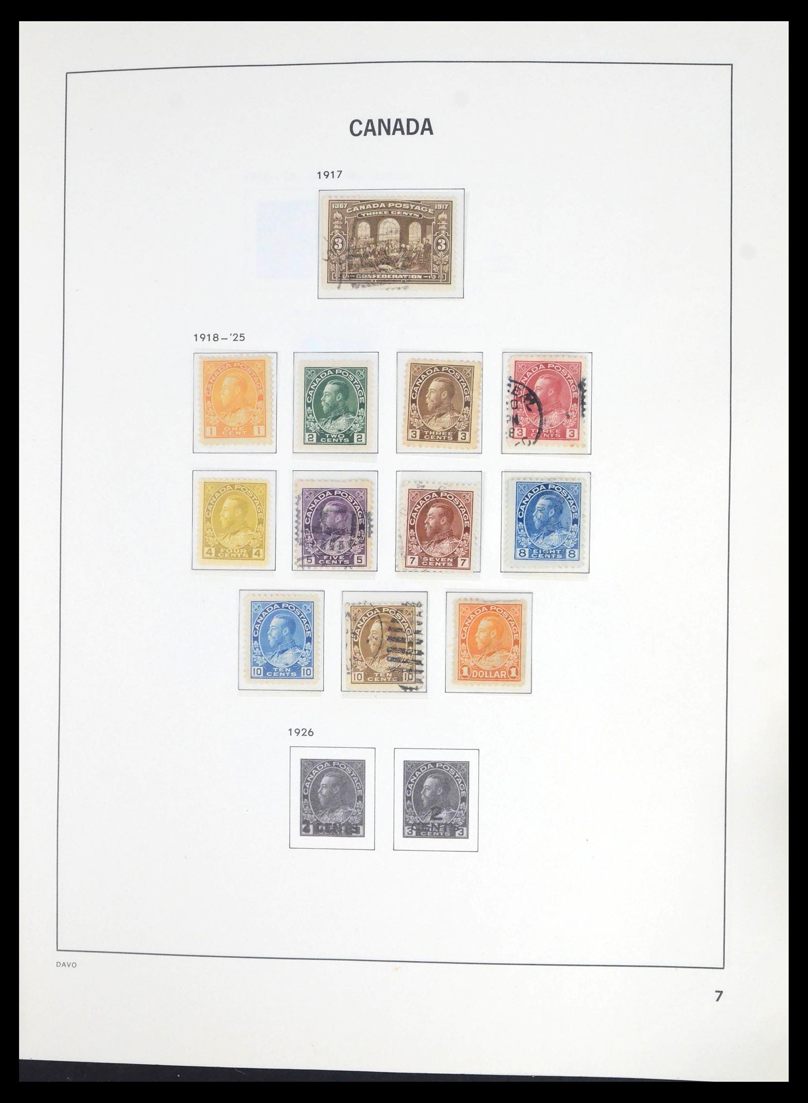 39694 0008 - Postzegelverzameling 39694 Canada 1859-1983.