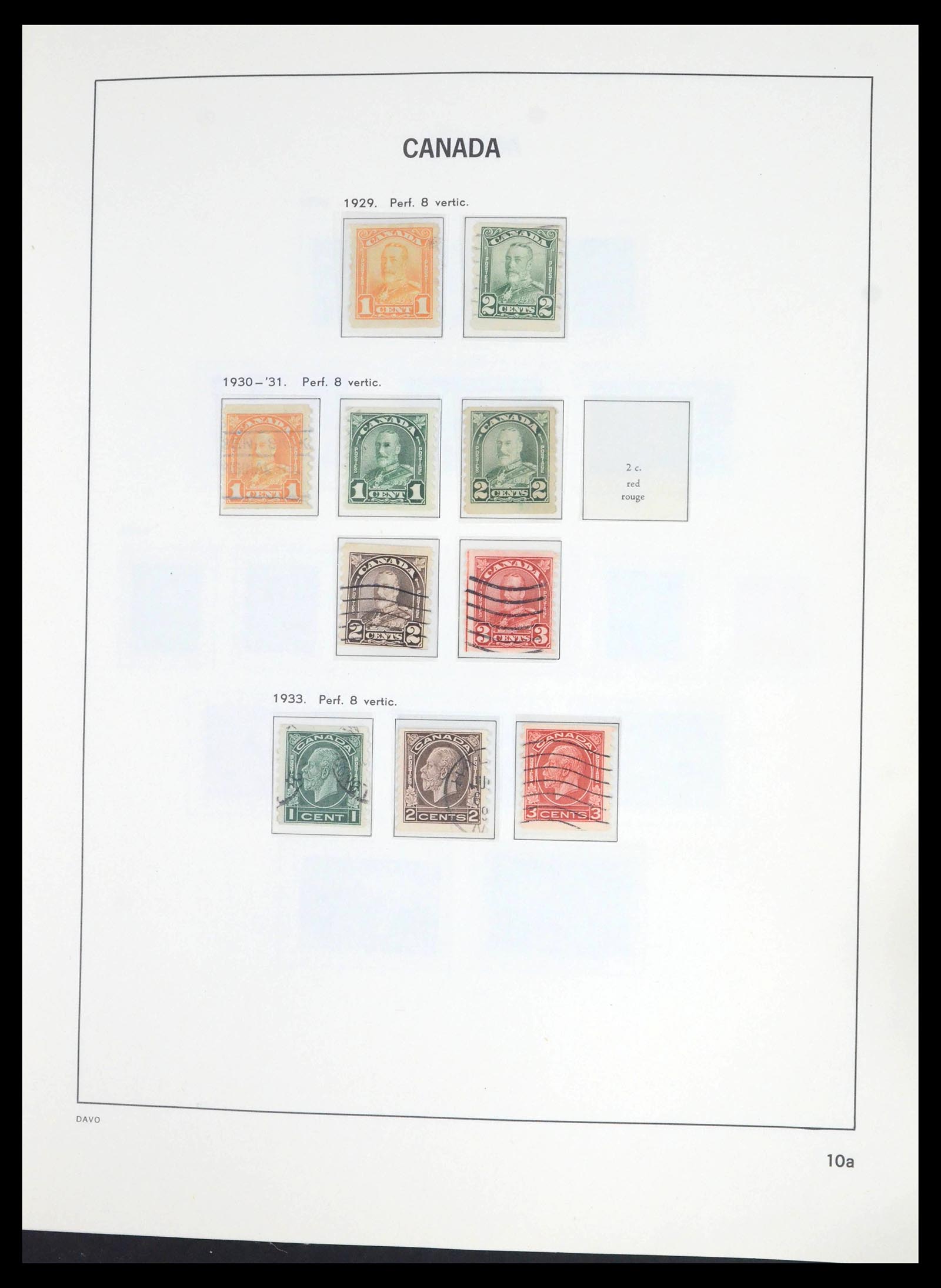 39694 0013 - Postzegelverzameling 39694 Canada 1859-1983.