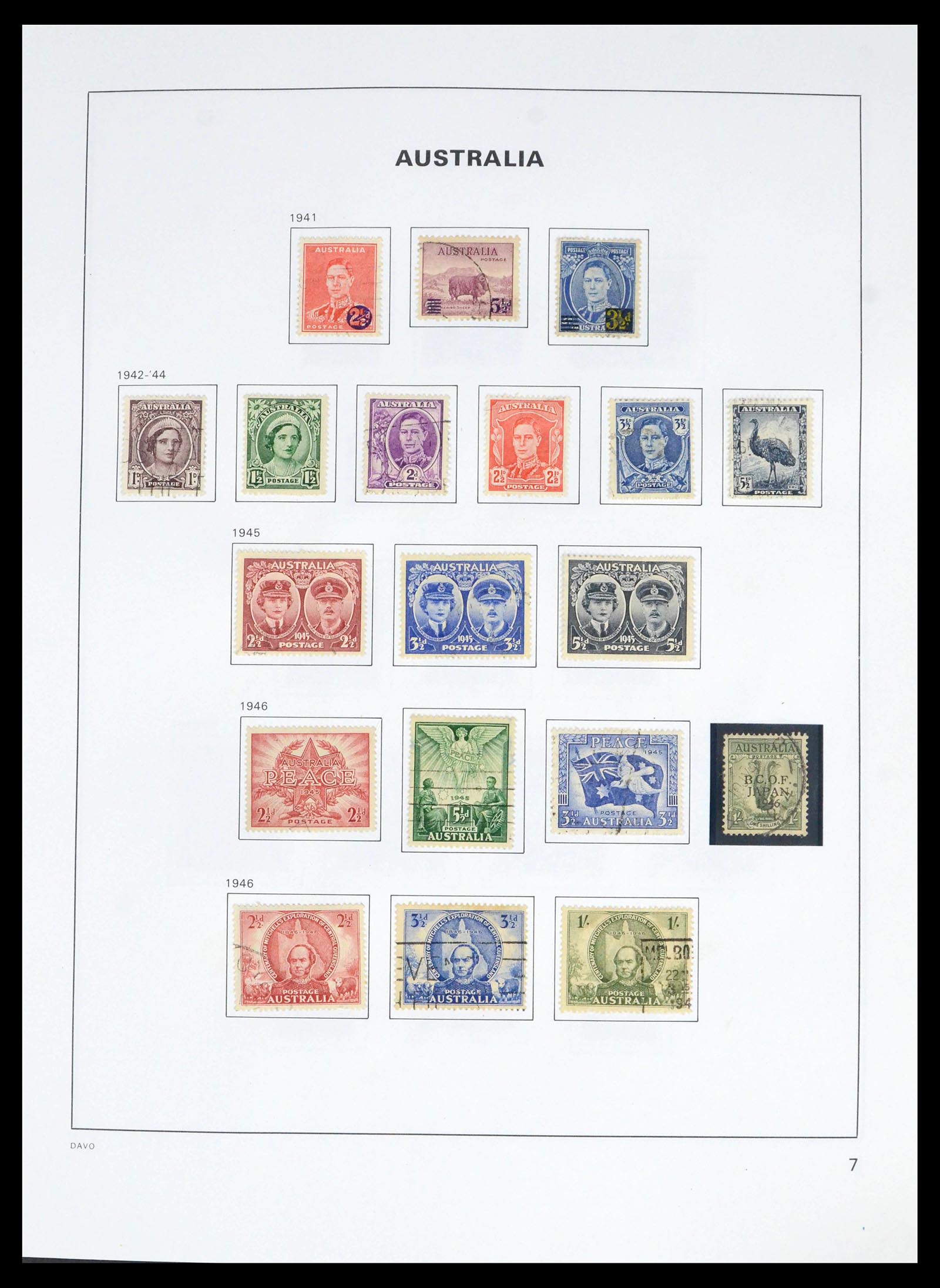 39699 0011 - Stamp collection 39699 Australia 1913-1999.