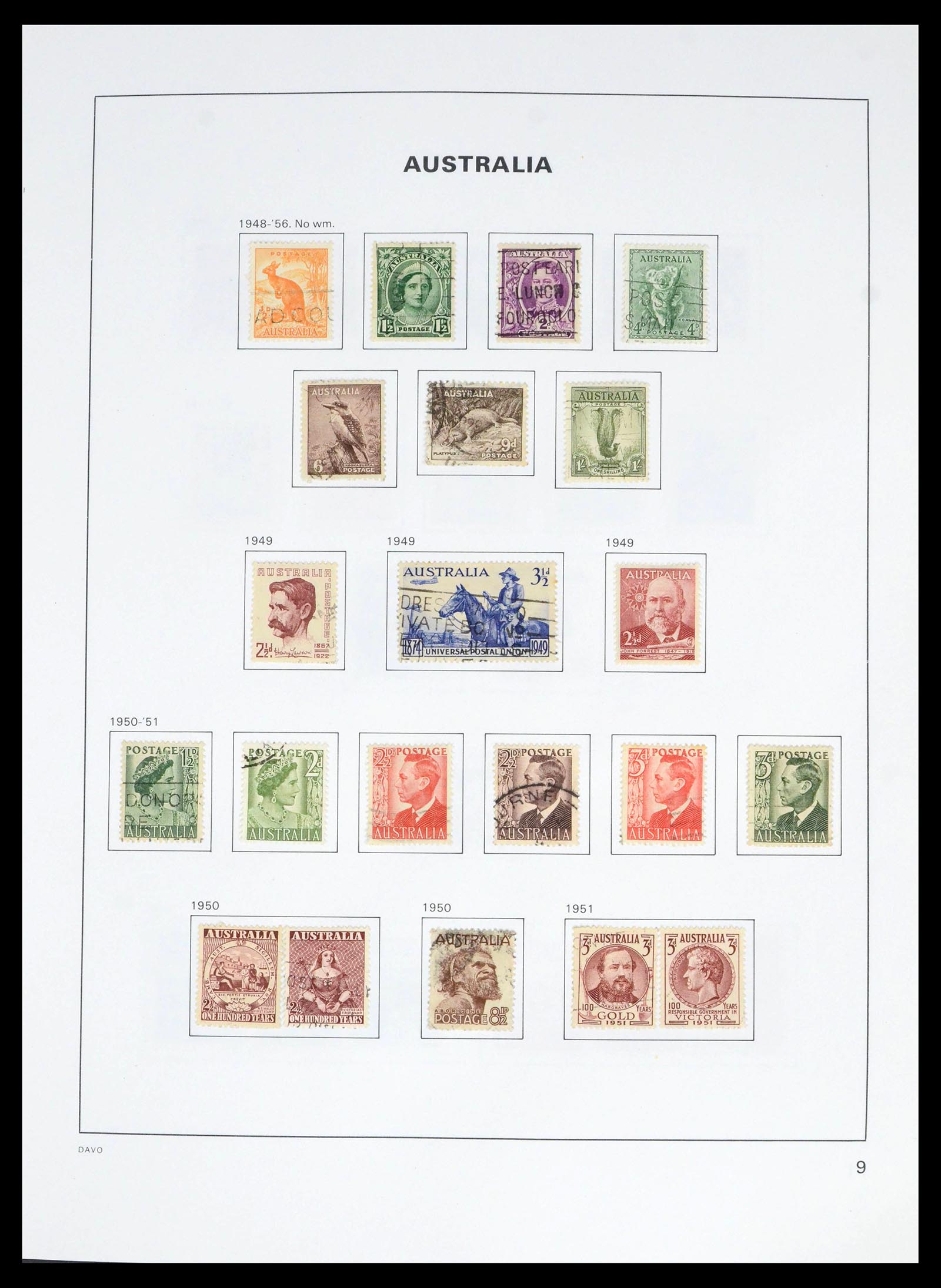 39699 0013 - Stamp collection 39699 Australia 1913-1999.