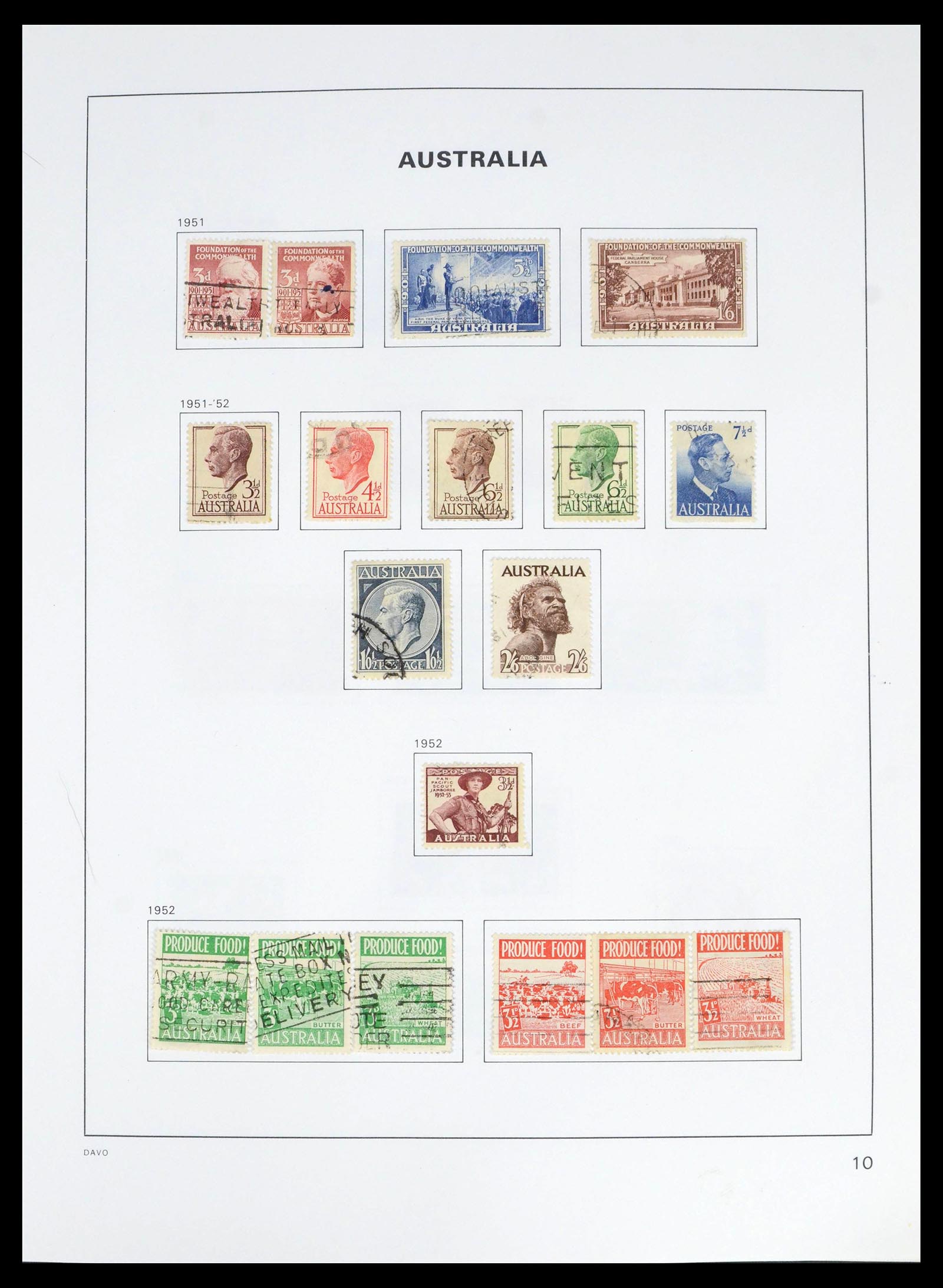 39699 0014 - Stamp collection 39699 Australia 1913-1999.