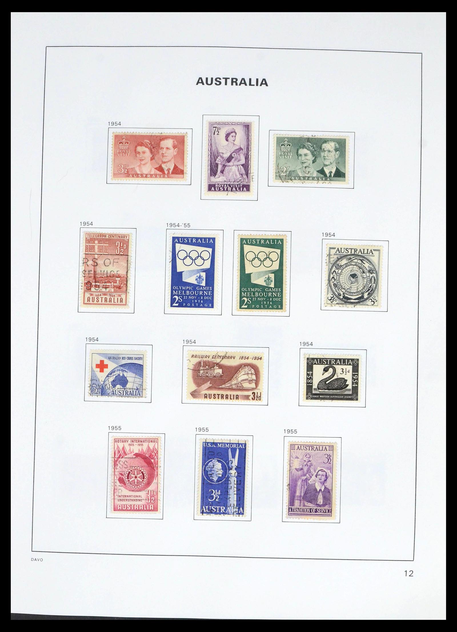 39699 0016 - Stamp collection 39699 Australia 1913-1999.