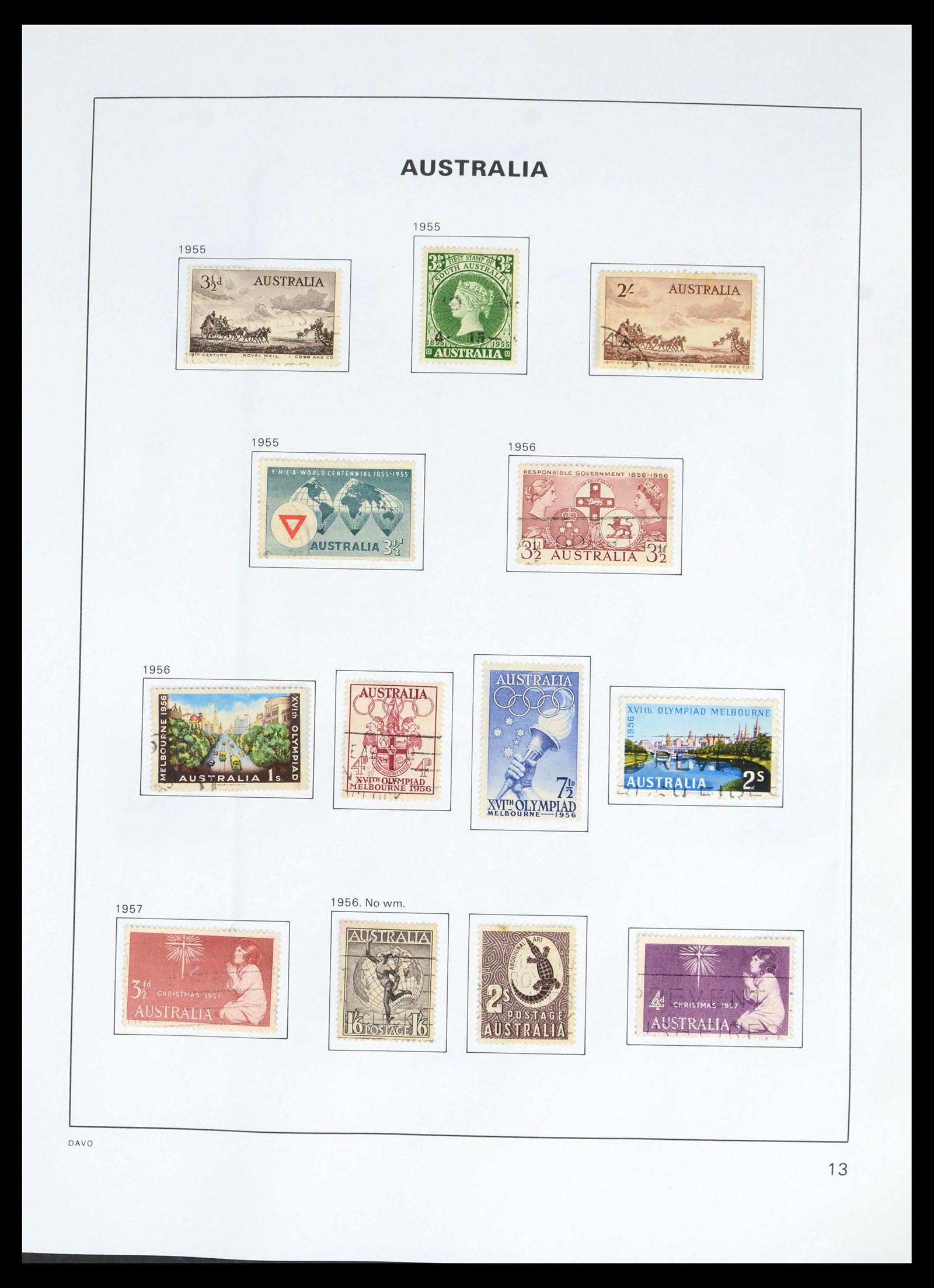 39699 0017 - Stamp collection 39699 Australia 1913-1999.