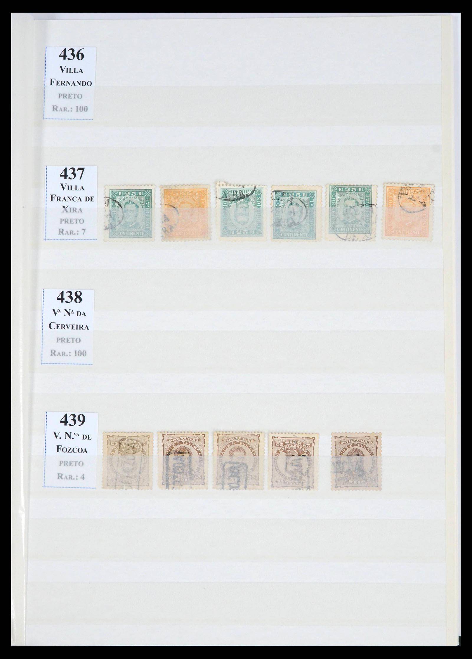 39704 0009 - Postzegelverzameling 39704 Portugal klassiek stempels.