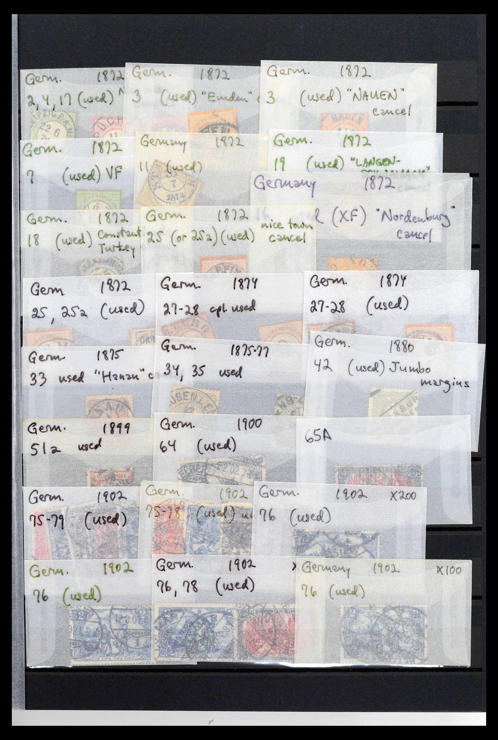 39711 0001 - Postzegelverzameling 39711 Duitsland 1872-1990.