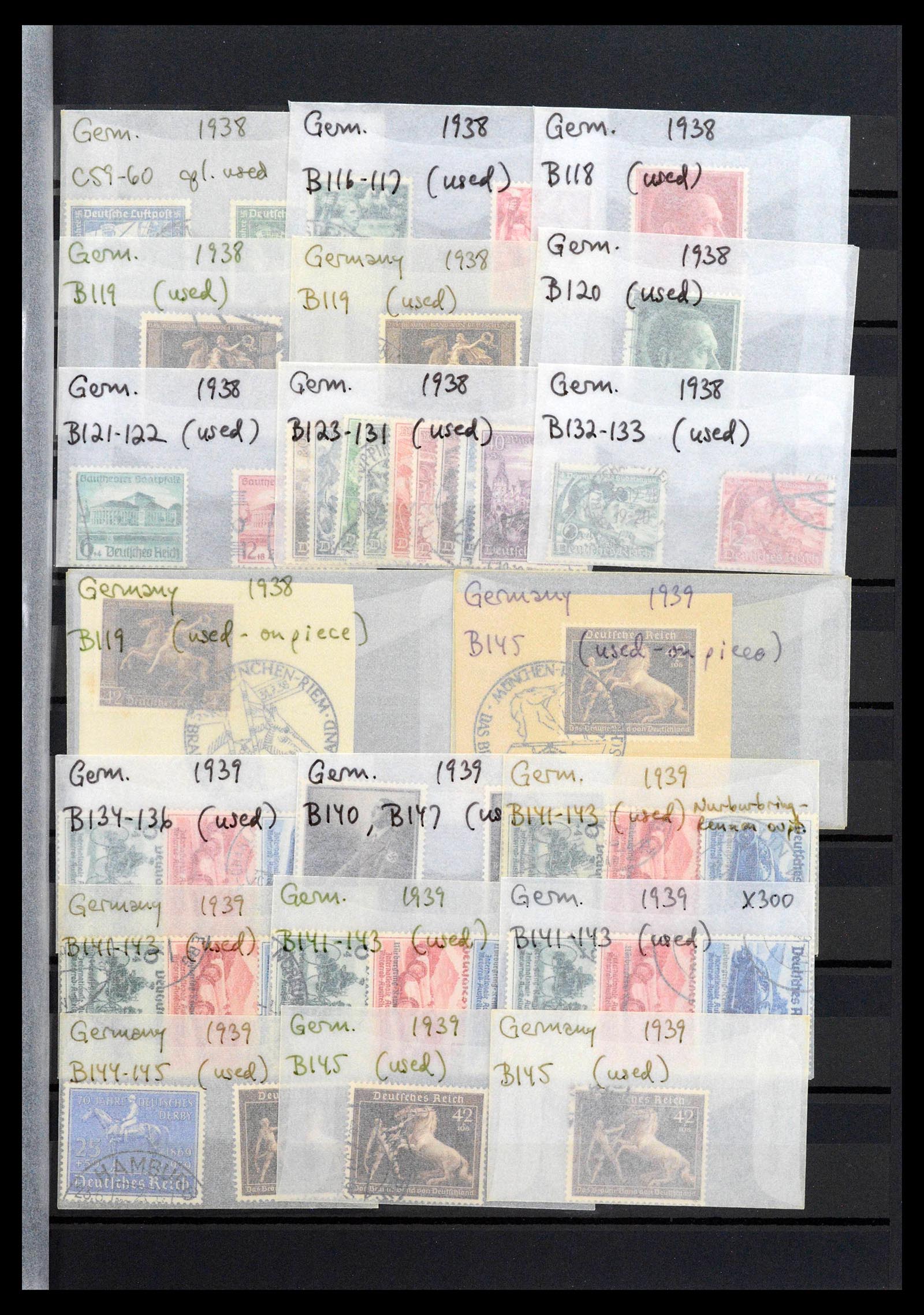 39711 0009 - Postzegelverzameling 39711 Duitsland 1872-1990.