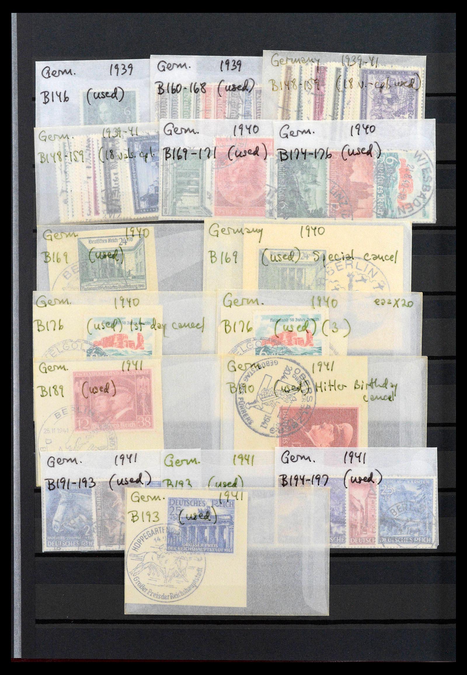 39711 0010 - Postzegelverzameling 39711 Duitsland 1872-1990.