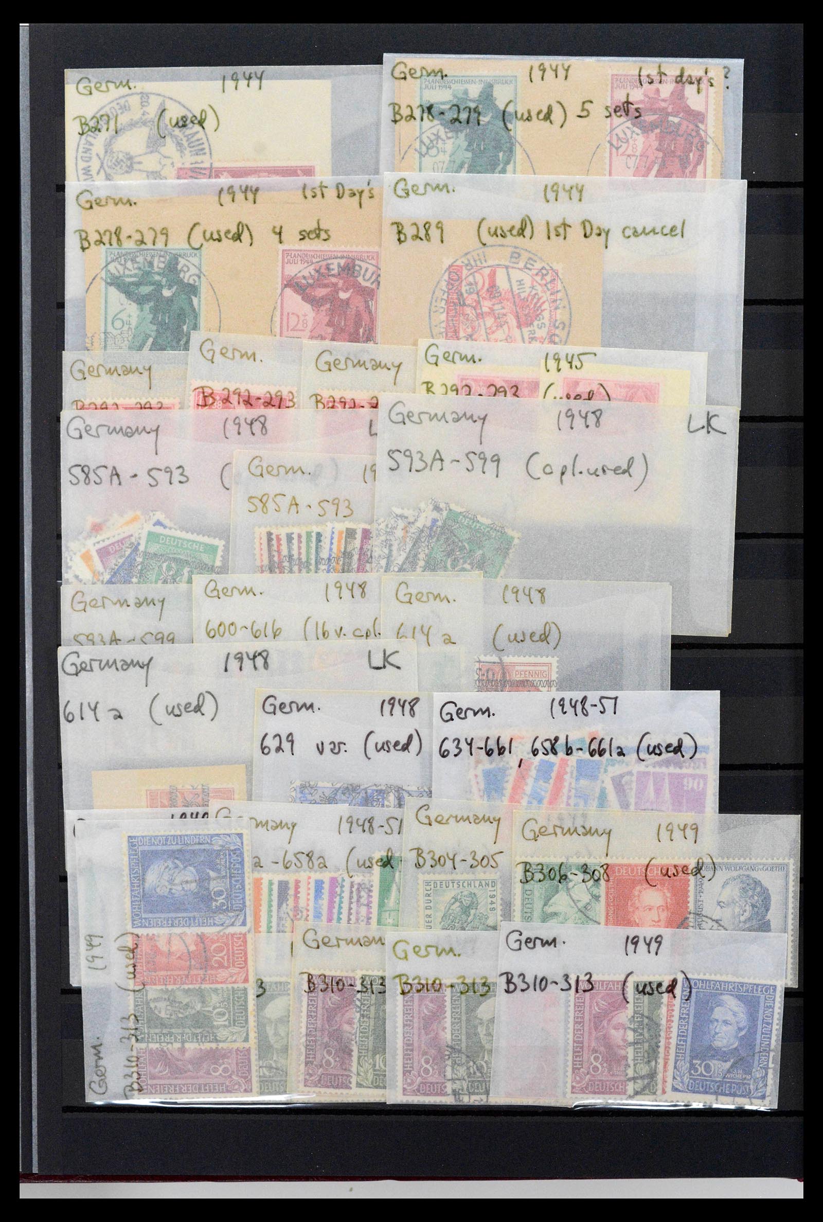 39711 0012 - Postzegelverzameling 39711 Duitsland 1872-1990.