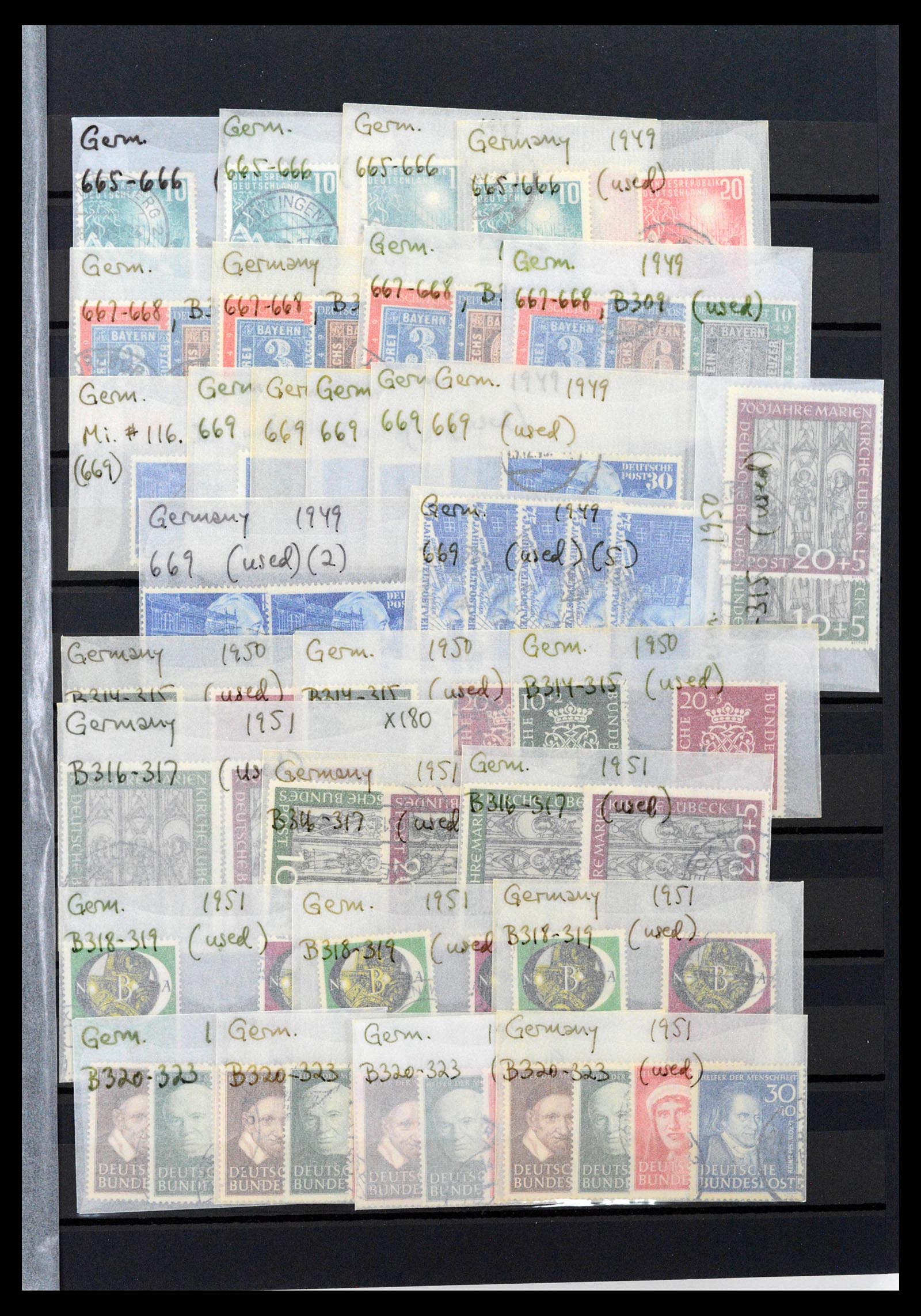 39711 0013 - Postzegelverzameling 39711 Duitsland 1872-1990.