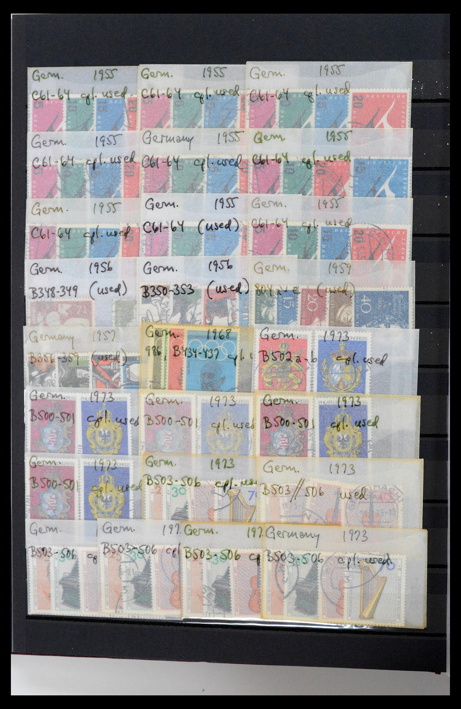 39711 0016 - Postzegelverzameling 39711 Duitsland 1872-1990.